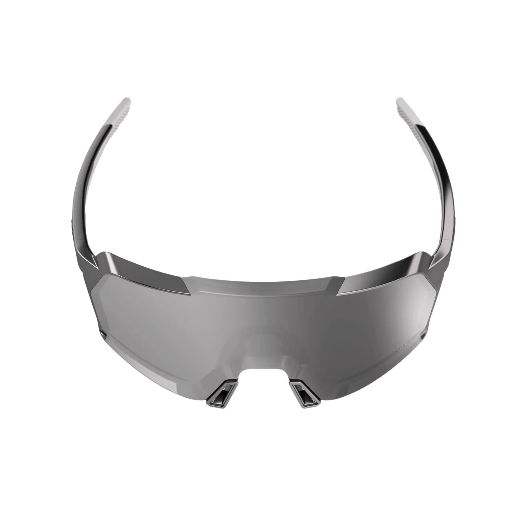 100% Korbin Gloss Black Chrome - HiPER Silver Mirror Lens - Image 4