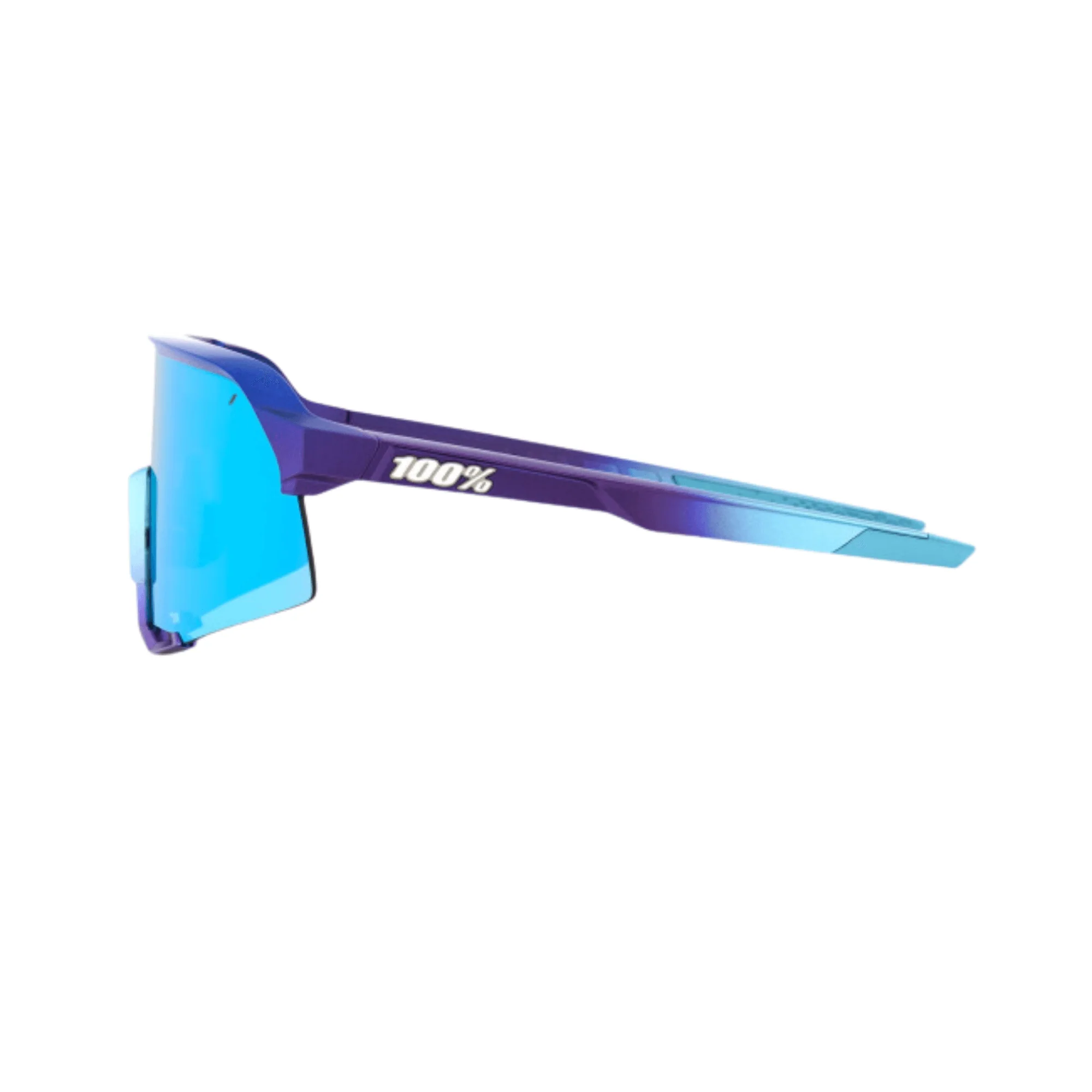 100% S3 Matte Metallic Into Fade Blue Topaz Multilayer Mirror - Image 3