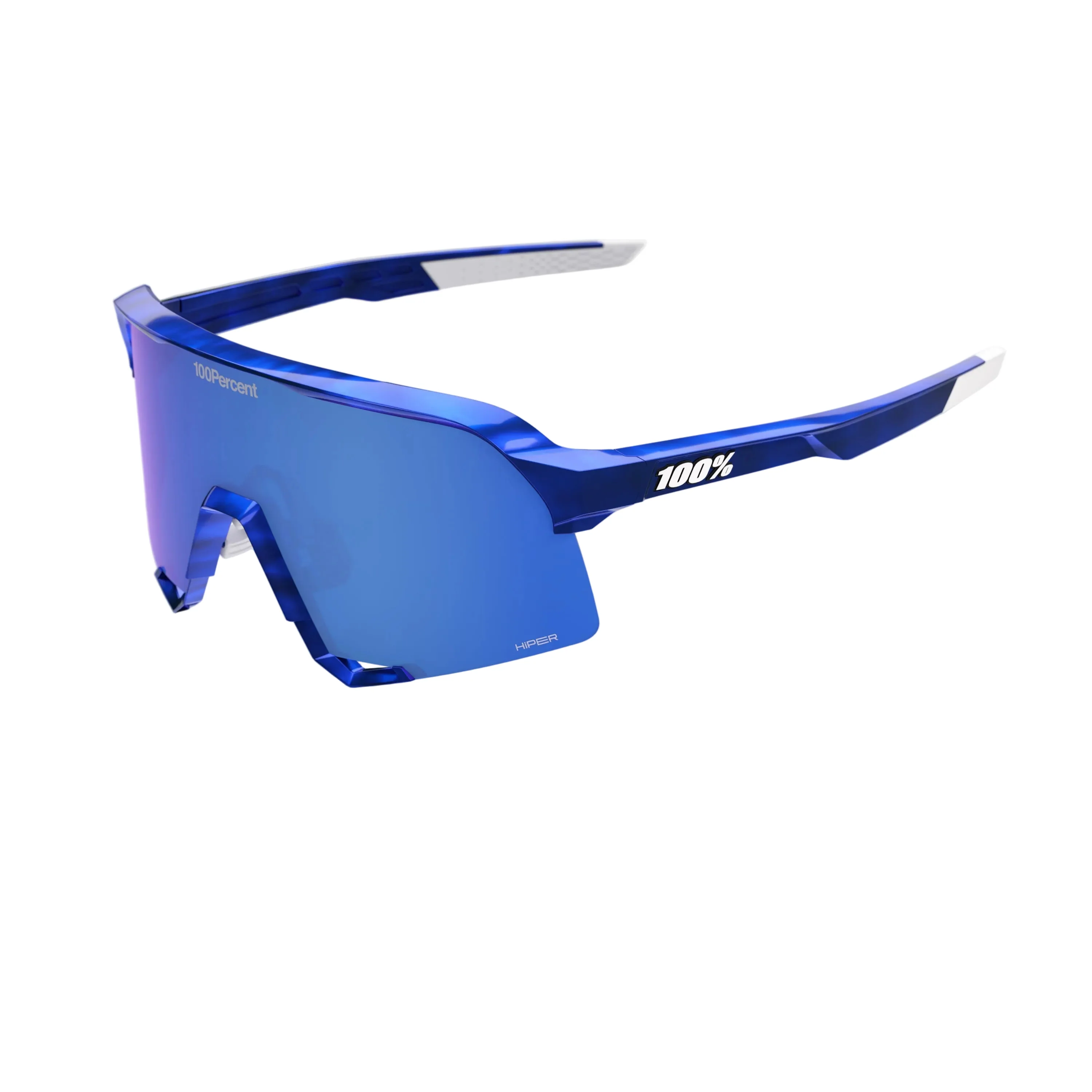 100% S3 RBH Gloss Blue Holographic - HiPER Royal Blue Mirror Lens
