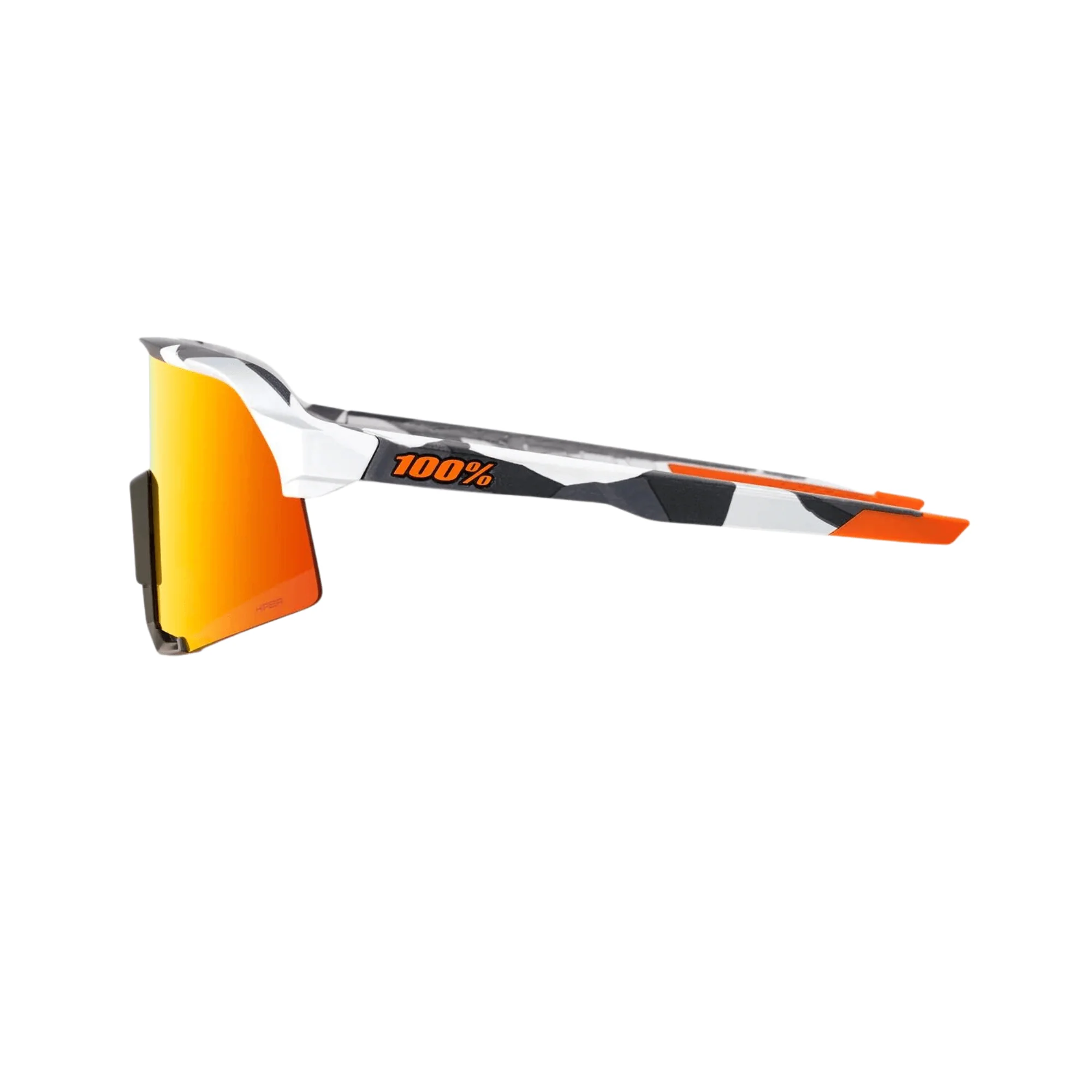 100% S3 Soft Tact Grey Camo Hiper Red Multilayer Mirror Lens - Image 3