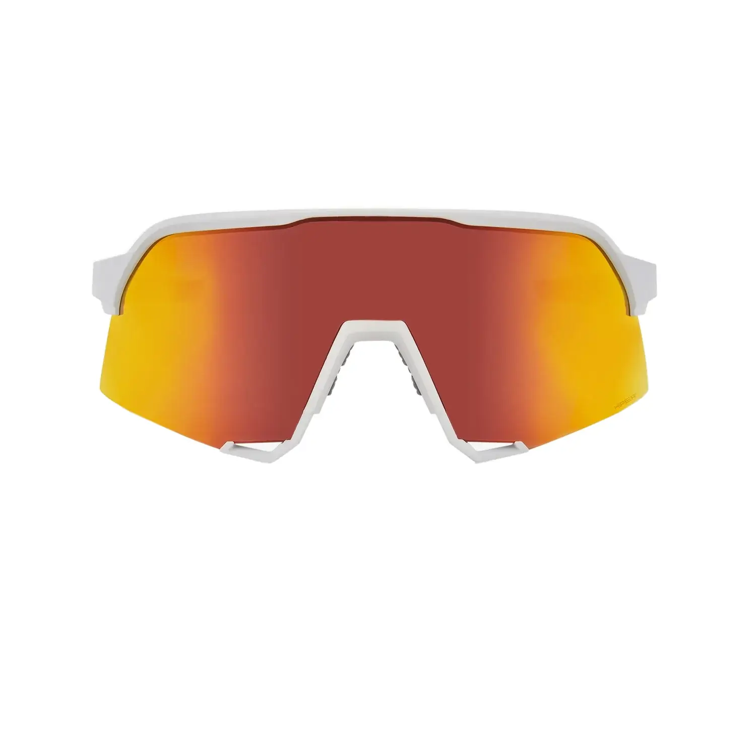 100% S3 Soft Tact White / HiPER Red Multilayer Mirror Lens - Image 2