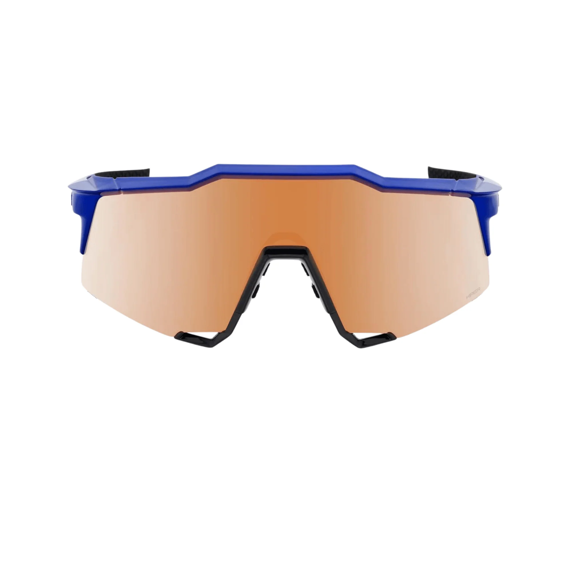 100% Speedcraft Gloss Cobalt Blue Hiper Copper Mirror Lens - Image 2