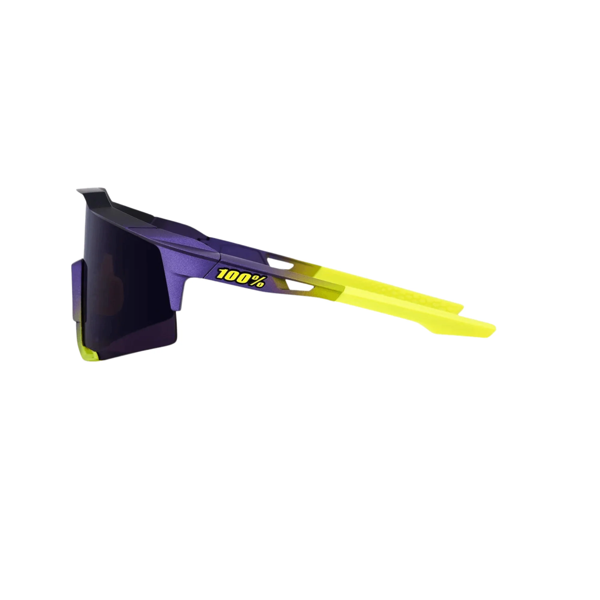 100% Speedcraft Matte Metallic Digital Bright - Dark Purple Lens - OS - Image 3