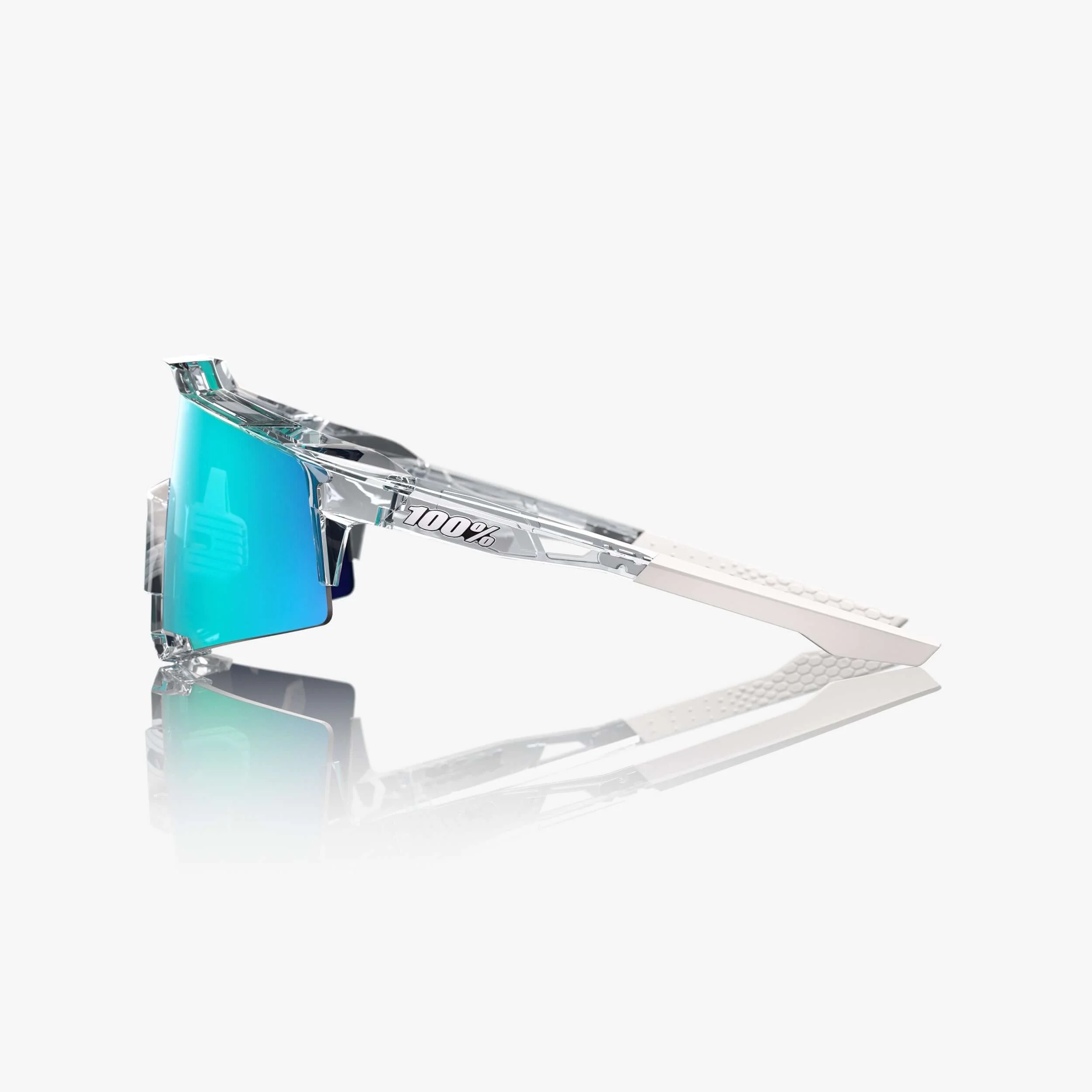 100% Speedcraft Polished Translucent Clear - Blue Topaz Multilayer Mirror - Image 3