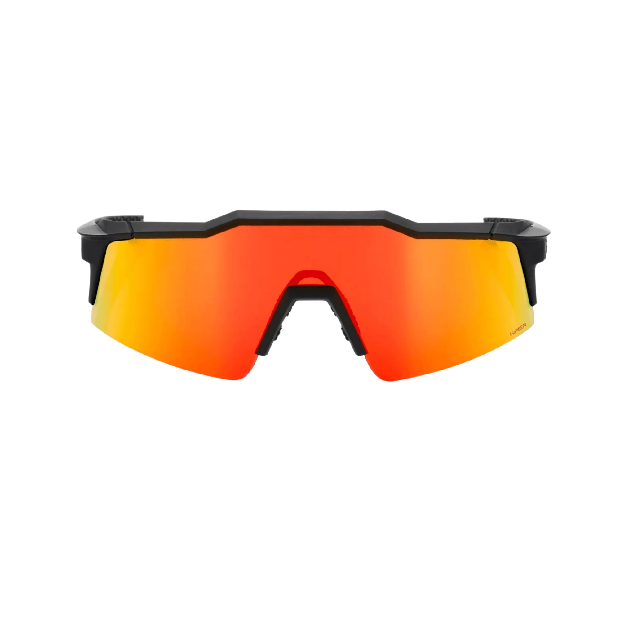 100% Speedcraft SL Soft Tact Black Hiper Red Multilayer Mirror Lens - Image 2