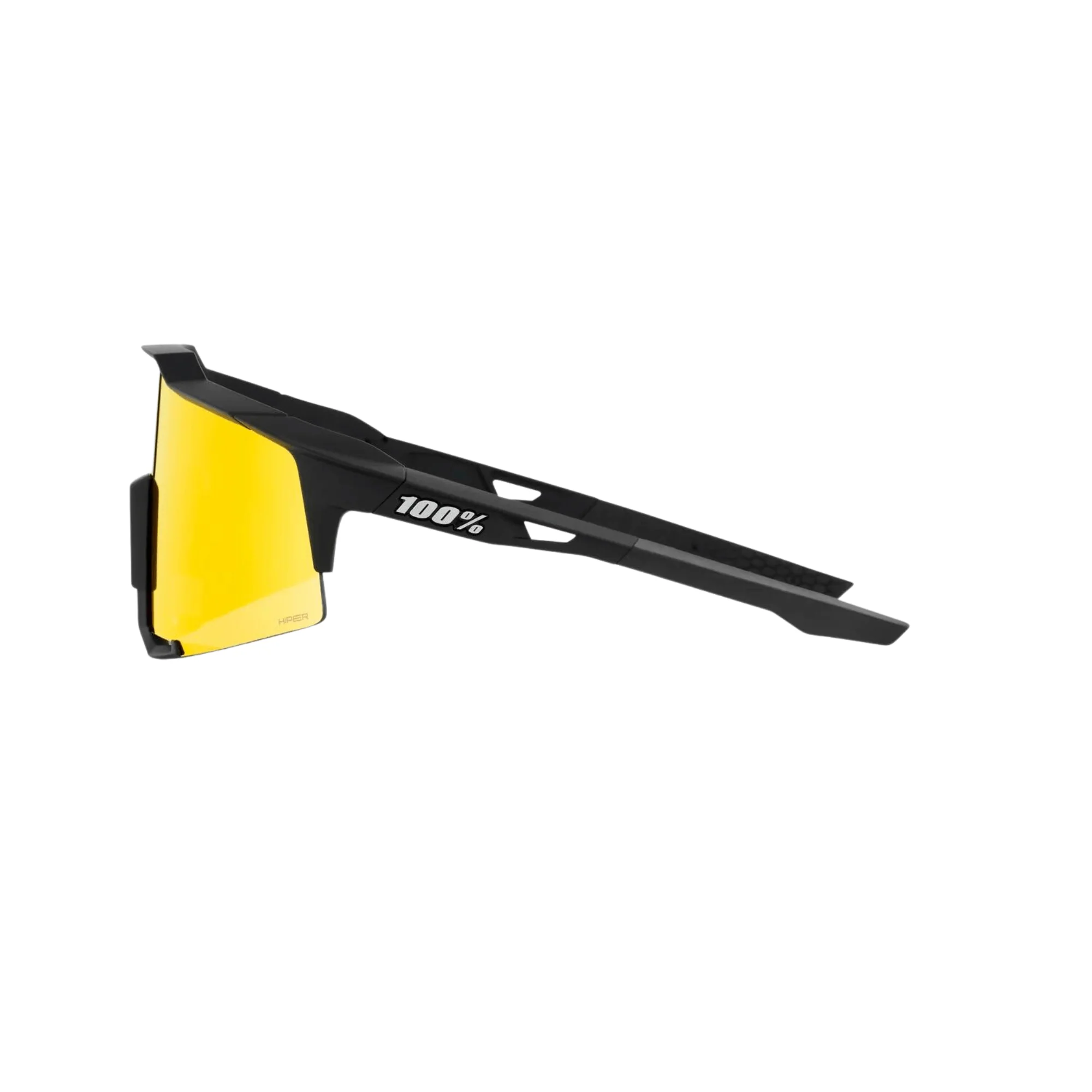100% Speedcraft Soft Tact Black Hiper Red Multilayer Mirror Lens - Image 3