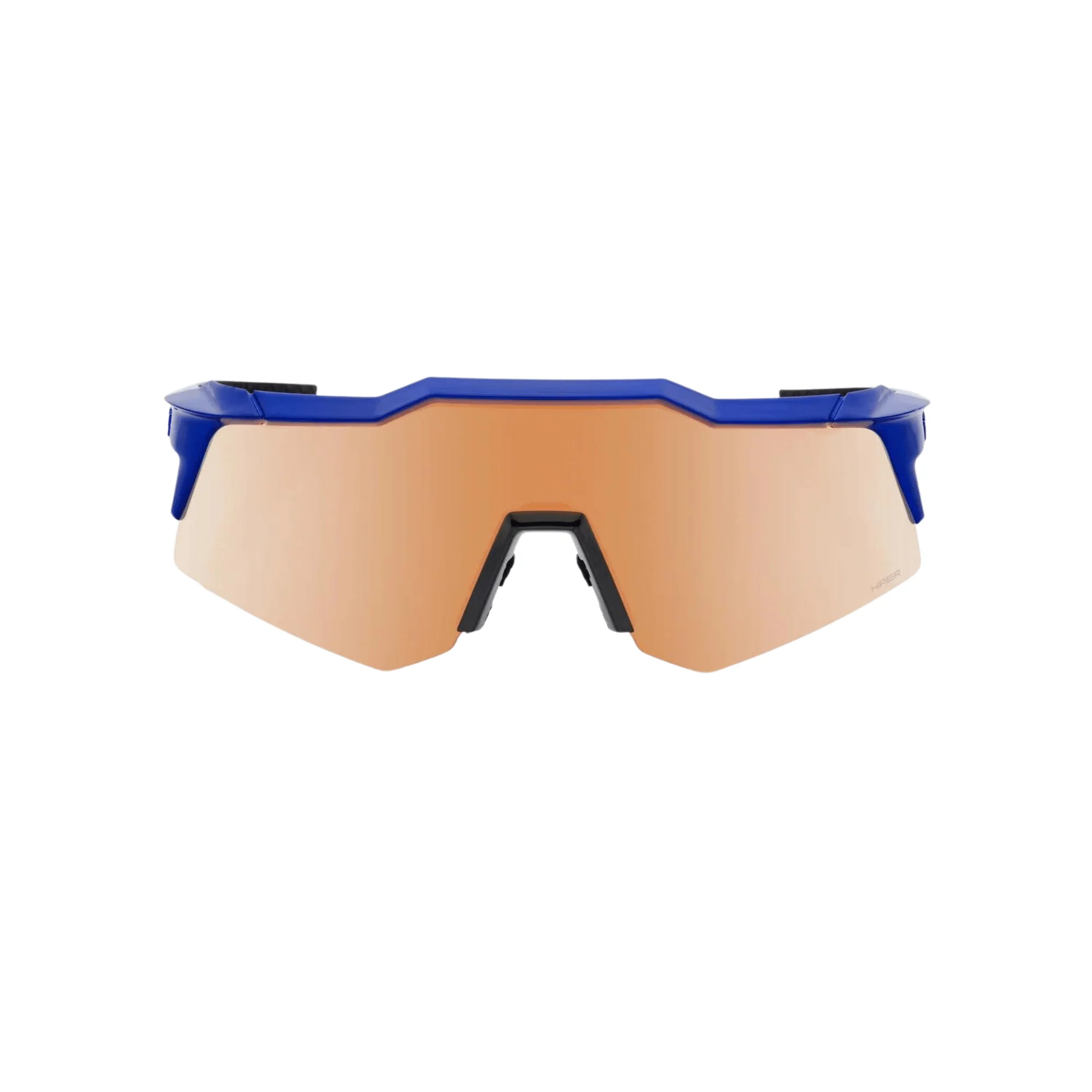 100% Speedcraft XS Gloss Cobalt Blue Hiper Copper Mirror Lens - Image 2