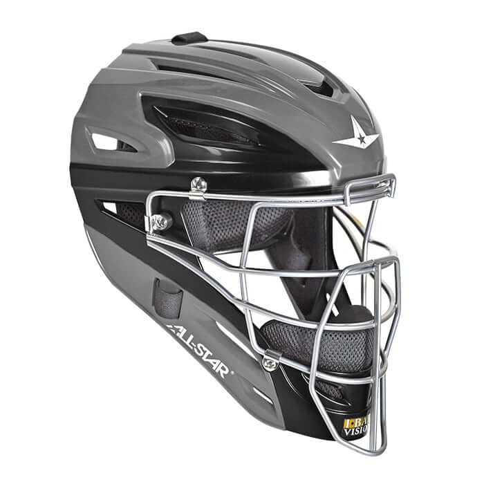 All-Star S7 Catching Helmet / Youth / Graphite Two Tone - Image 5