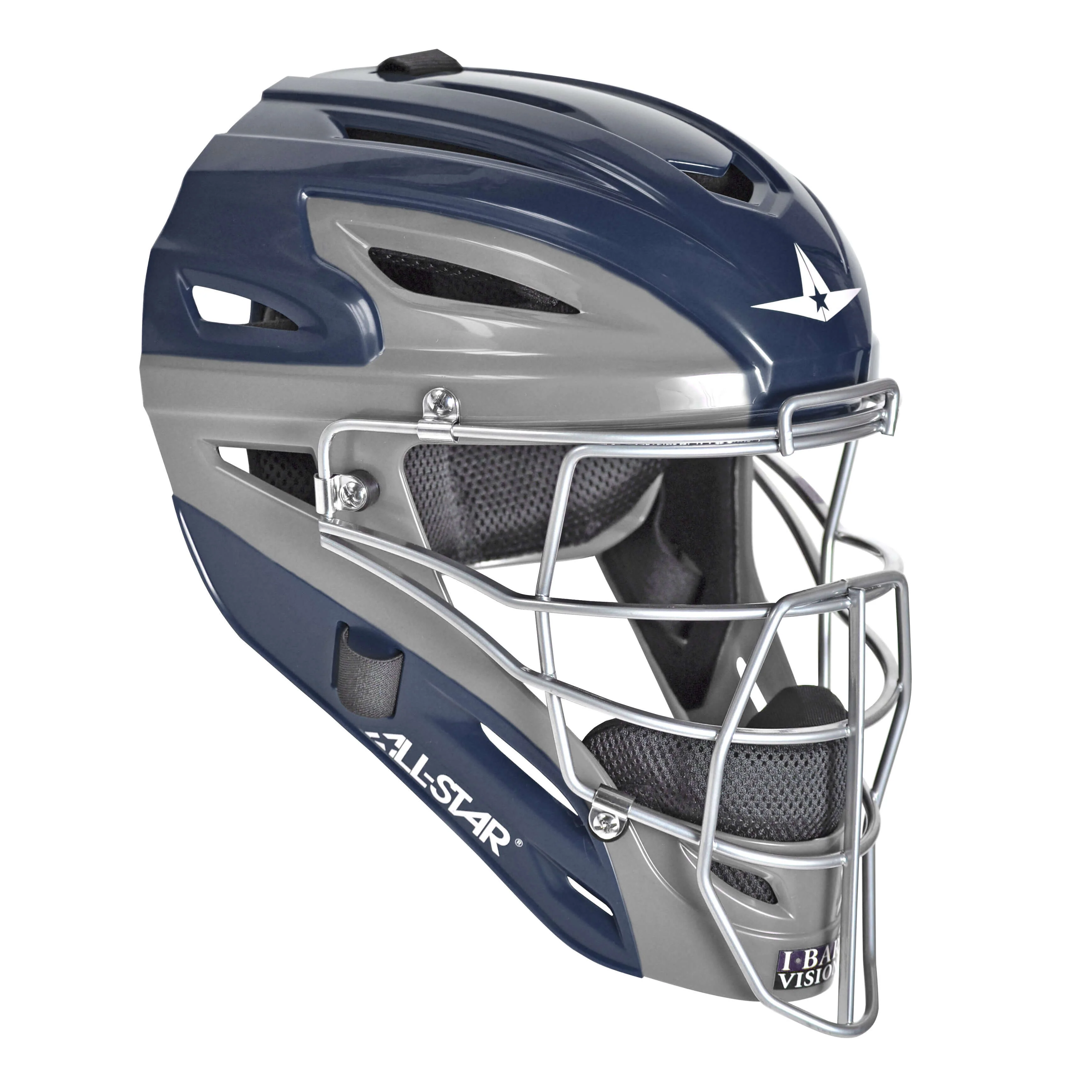 All-Star S7 Catching Helmet / Youth / Graphite Two Tone - Image 7