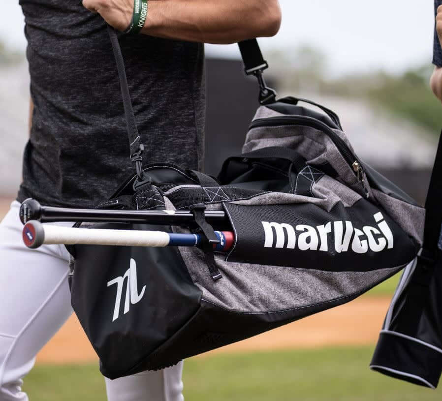 Marucci Pro Utility Duffel Bag Gray - Image 3