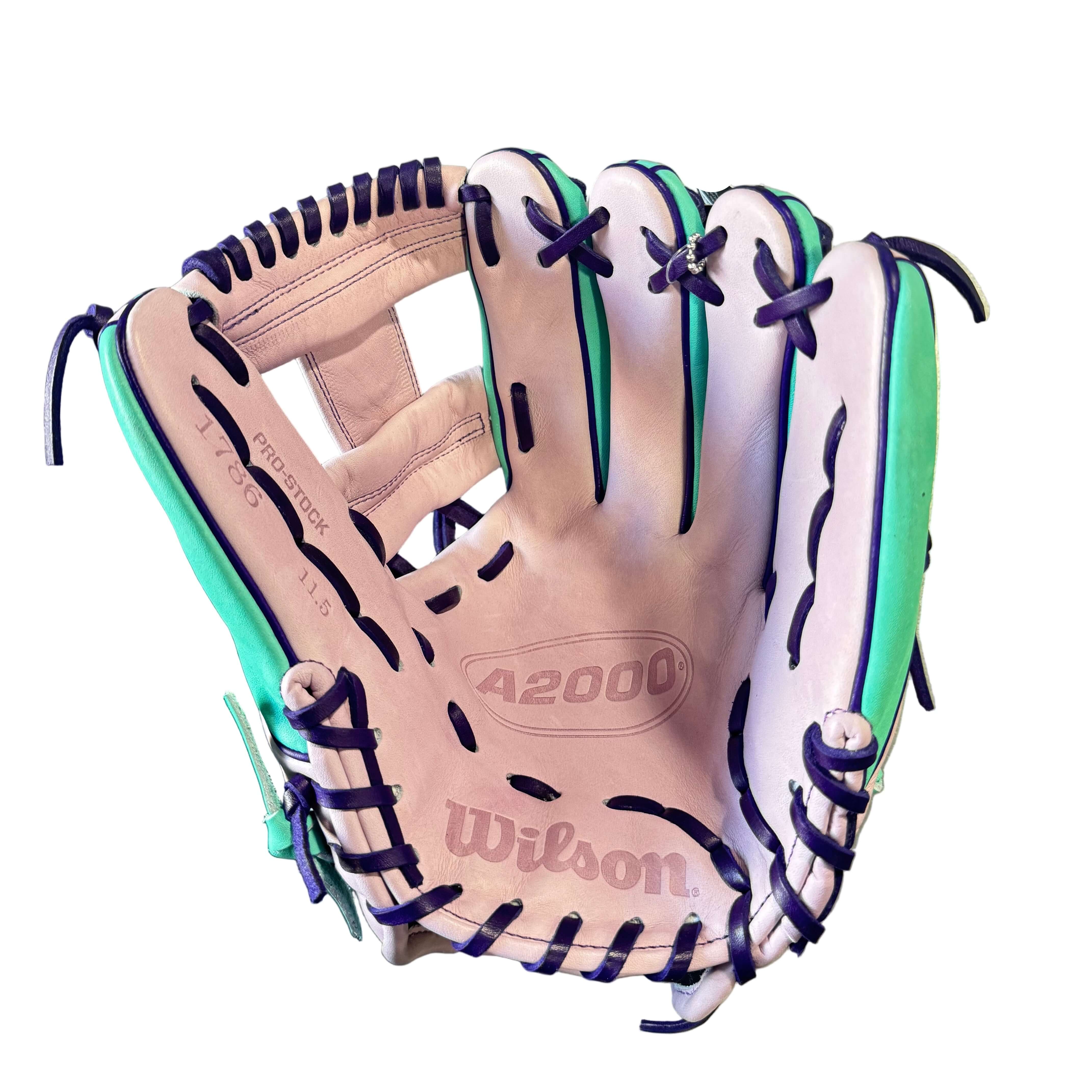 2025 A2000 1786 11.5" Lush Lavender Exclusive Baseball Glove - Image 4