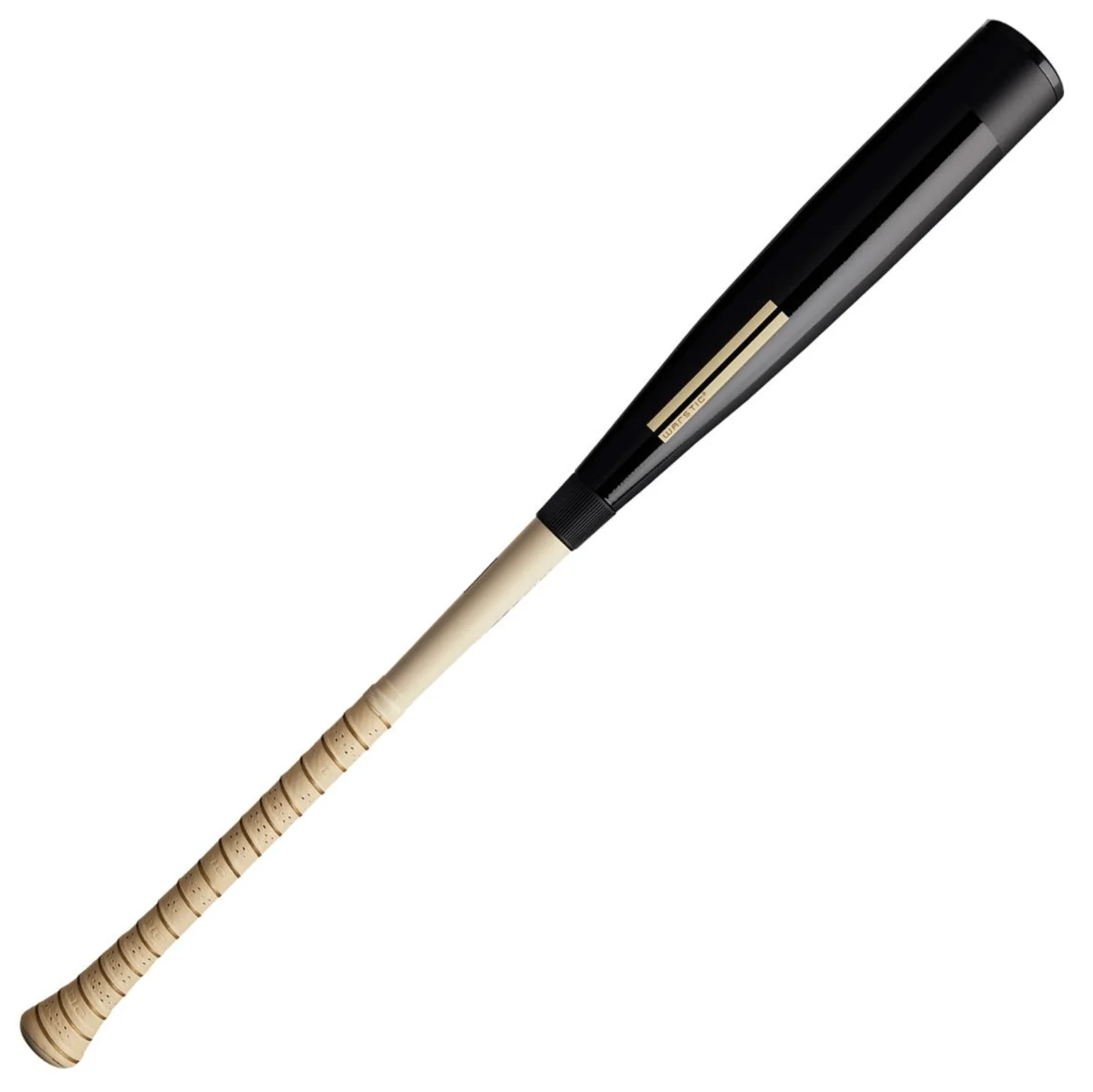 2025 Warstic Bonesaber Hybrid Black Cobra BBCOR Metal Baseball Bat - Image 3