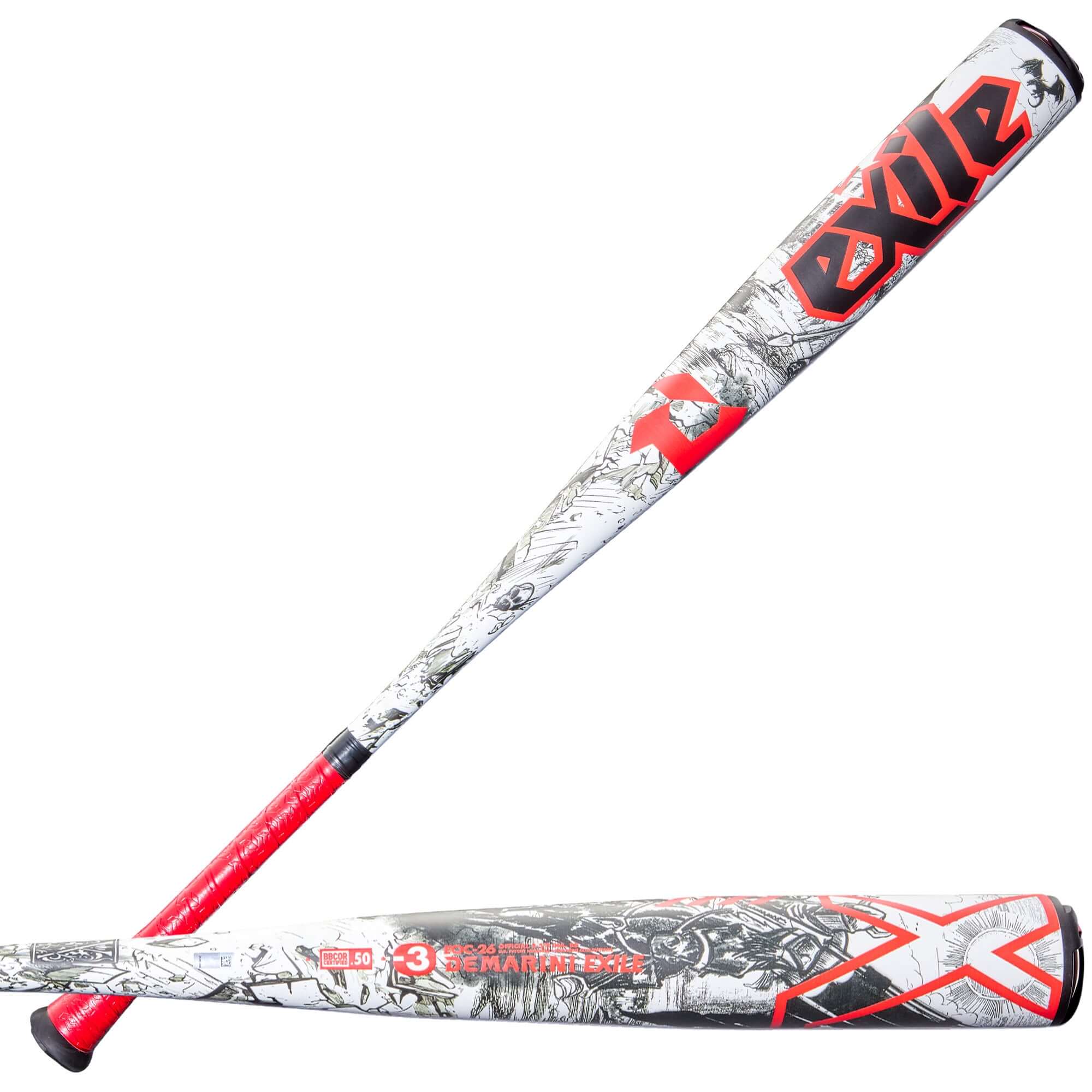 2026 DeMarini Exile™ (-3) BBCOR Baseball Bat - Image 8