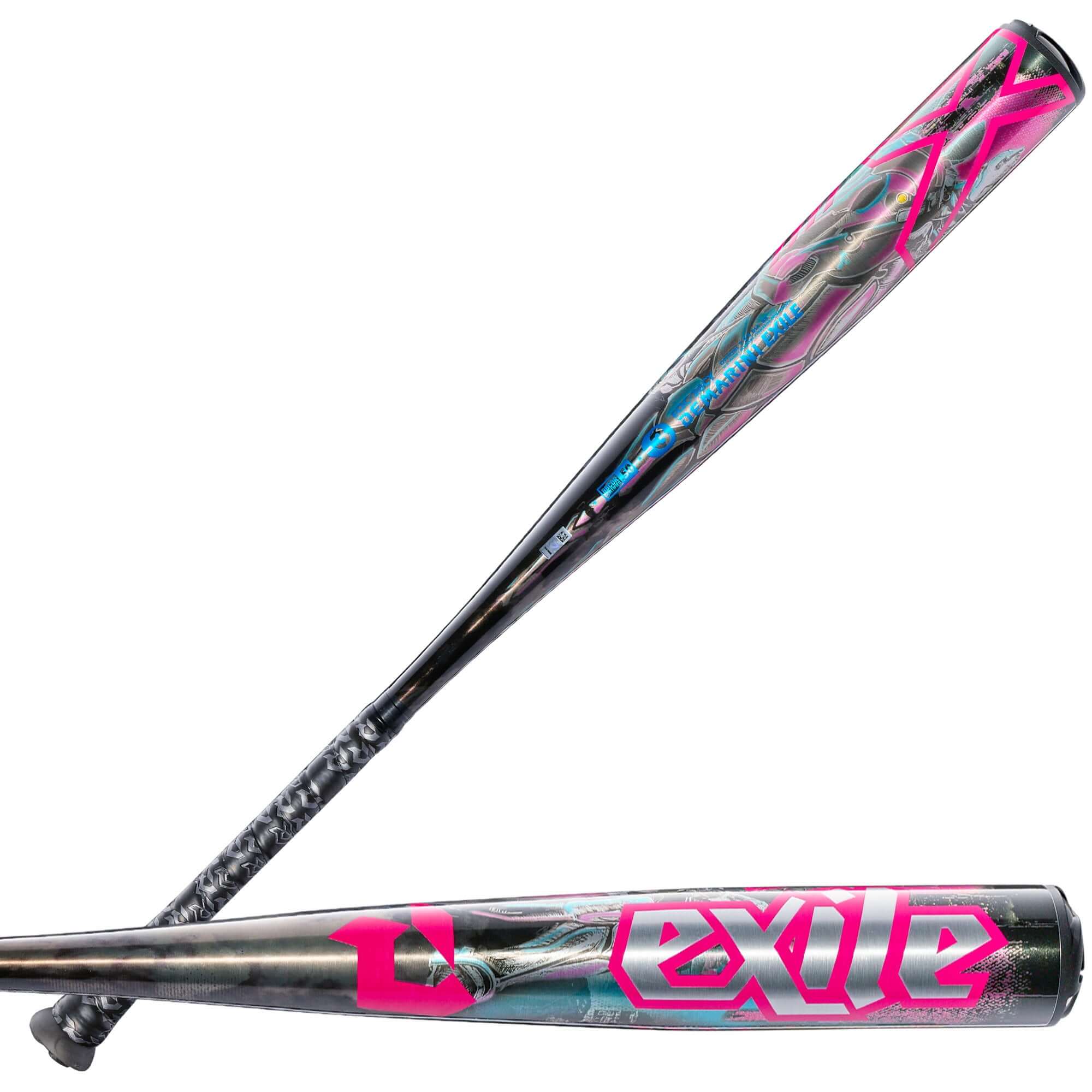 2026 DeMarini Exile Cyborg BBCOR (-3) Baseball Bat - Image 9