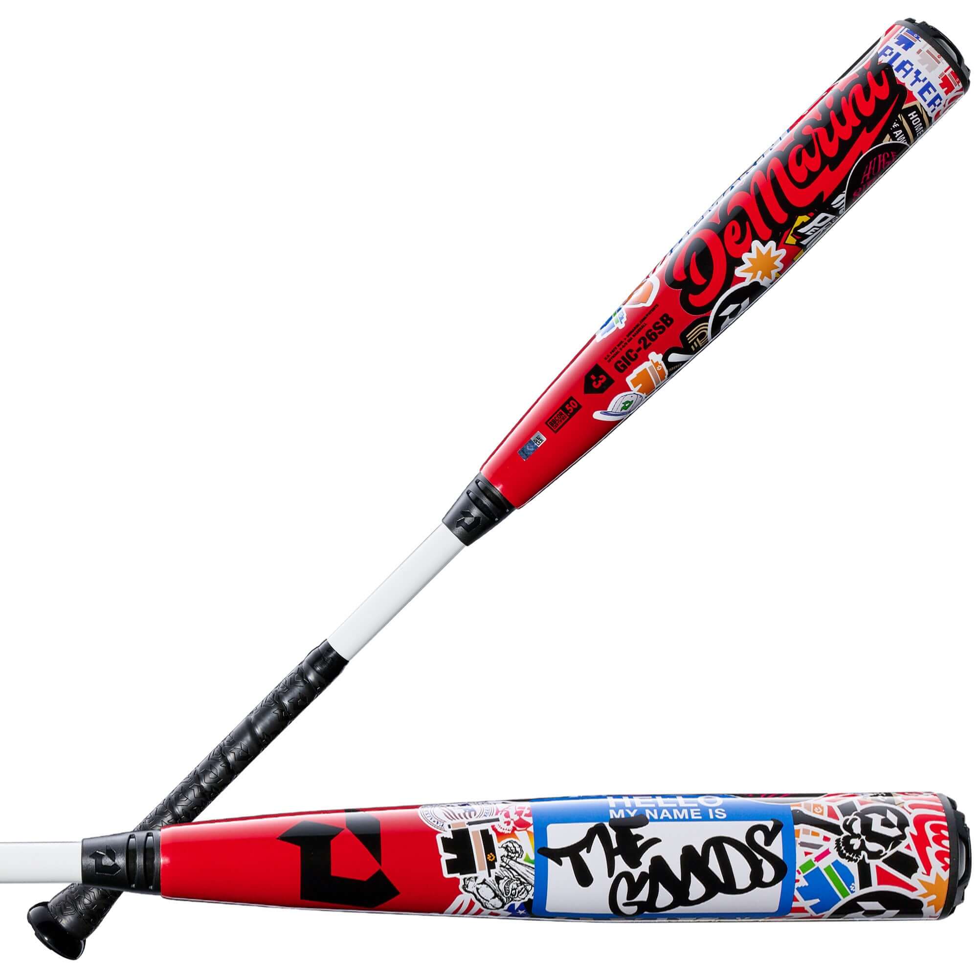 2026 DeMarini The Goods Sticker Bomb (-3) BBCOR Baseball Bat
