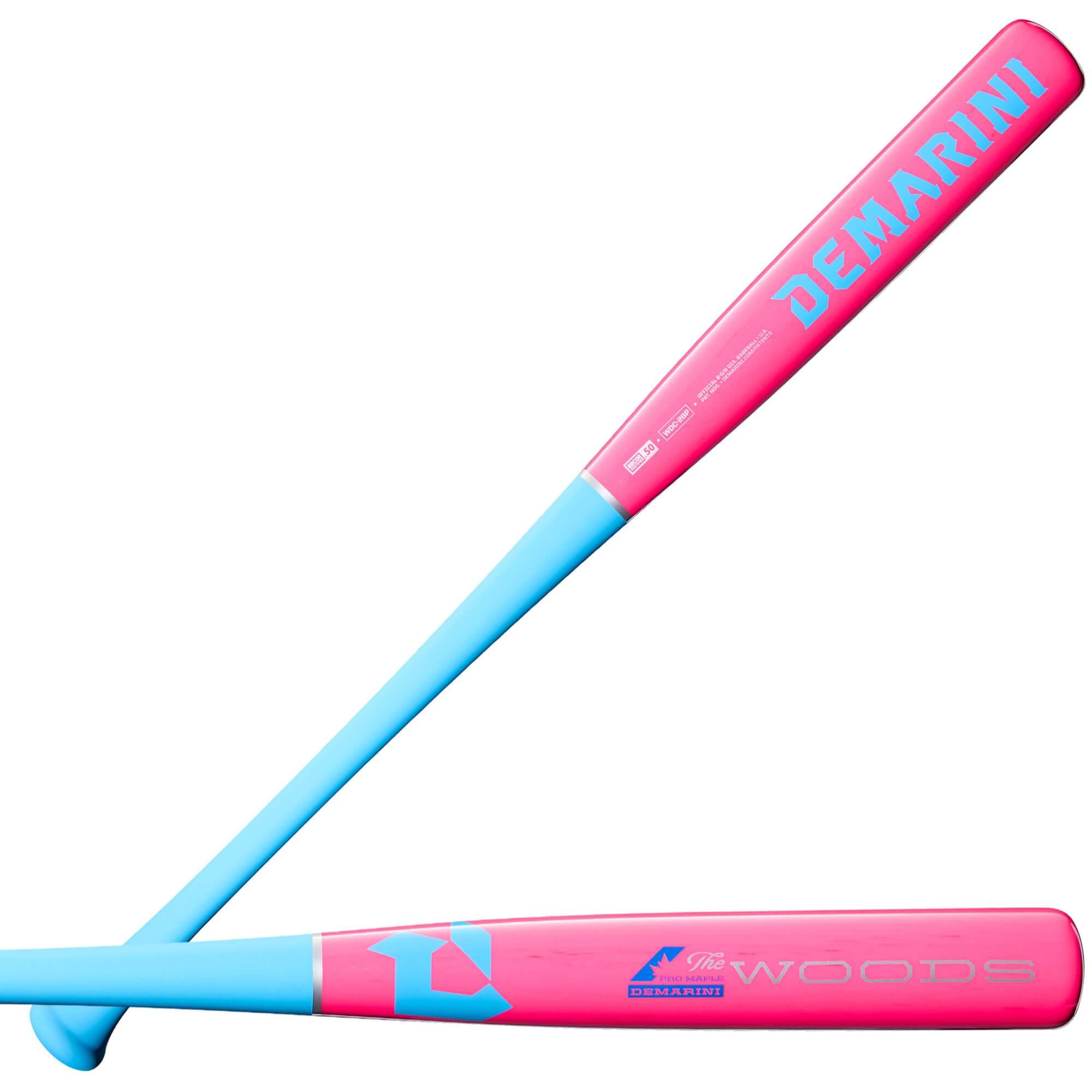 2026 DeMarini The Woods Pink Wood Composite (-3) BBCOR Baseball Bat