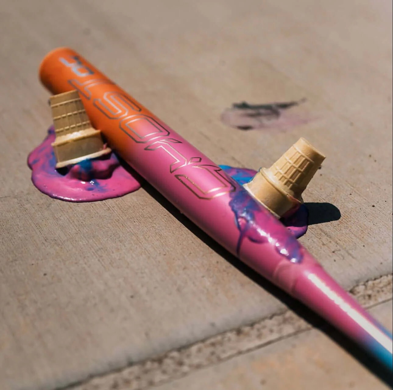 2026 Easton Ghost OG Rainbow Sherbet (-10) Fastpitch Softball Bat - Image 9