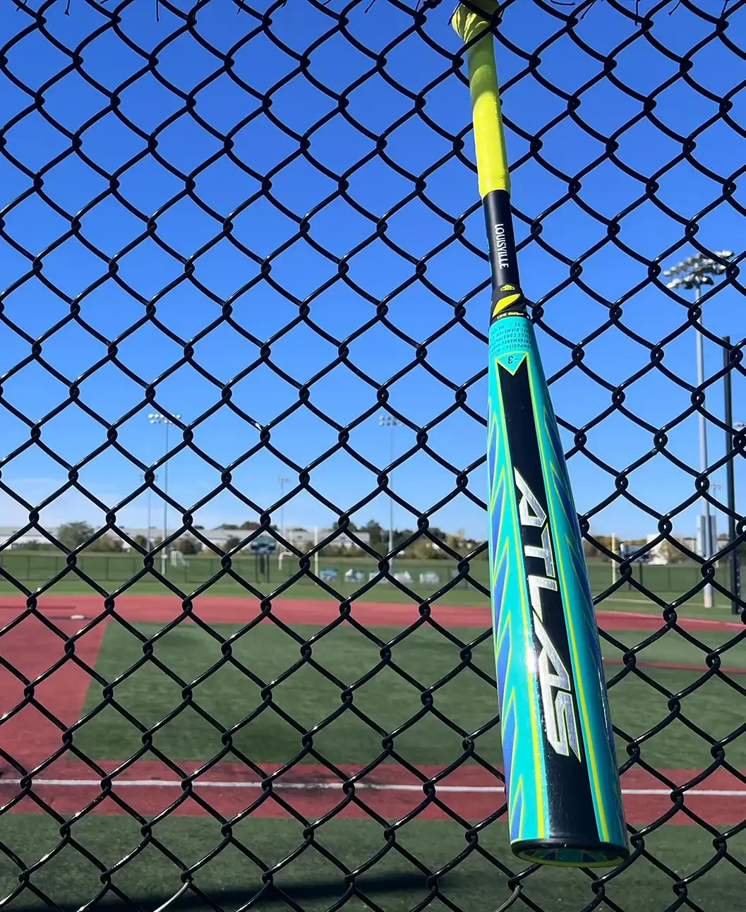 2026 Louisville Slugger Atlas Hybrid Green (-3) BBCOR Baseball Bat - Image 3