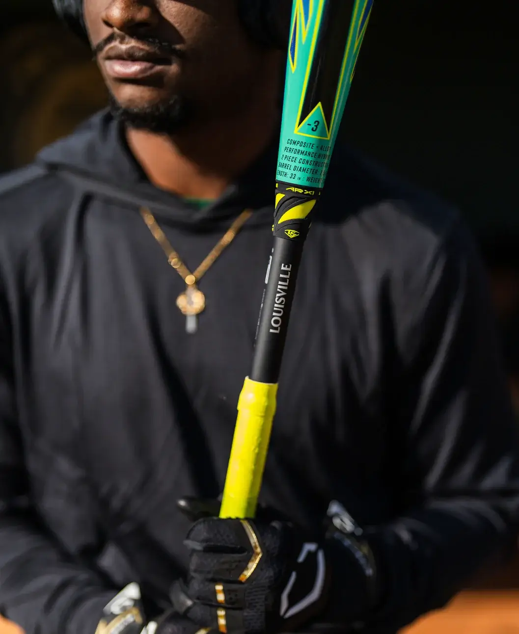 2026 Louisville Slugger Atlas Hybrid Green (-3) BBCOR Baseball Bat - Image 4
