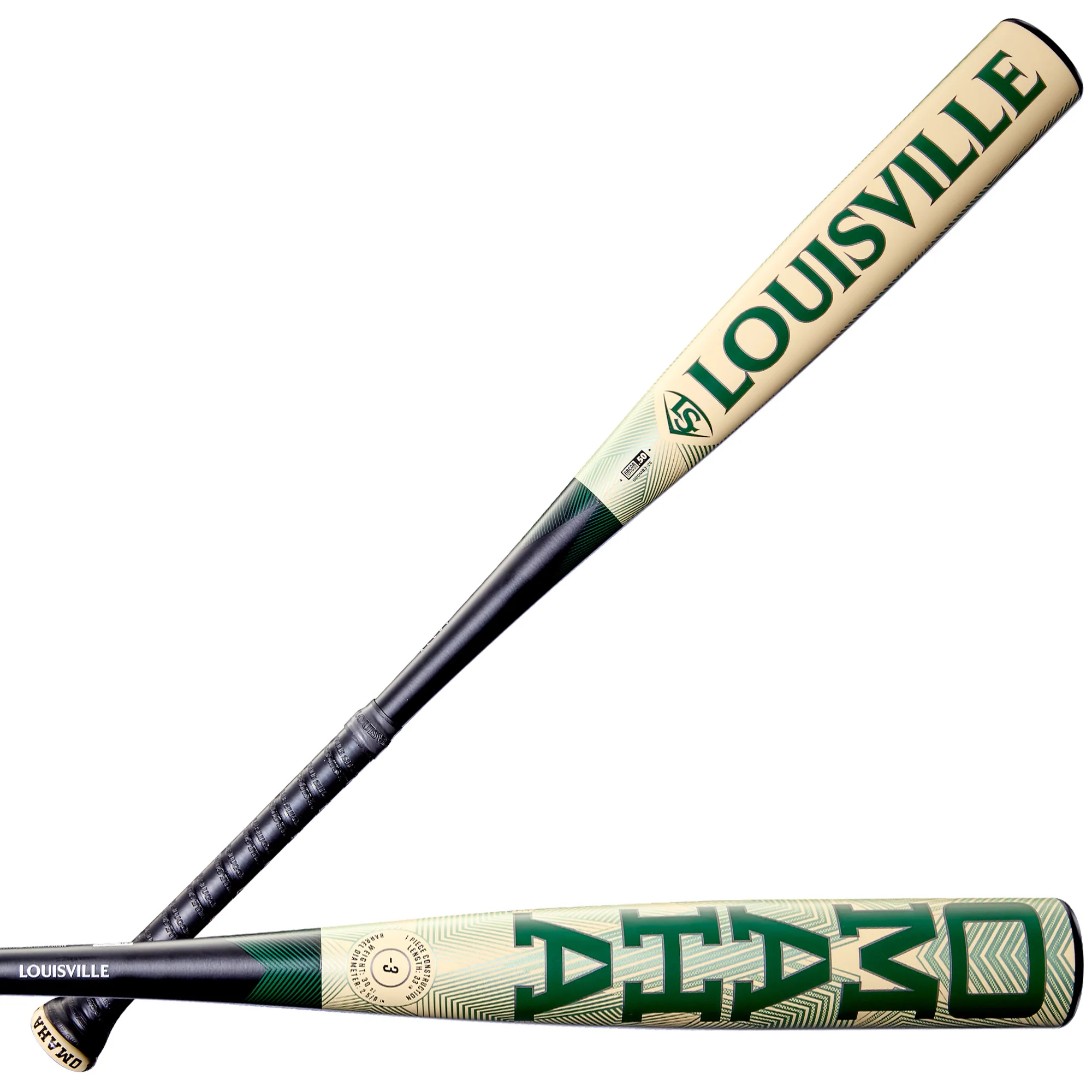 2026 Louisville Slugger Omaha (-3) BBCOR Baseball Bat 32.5" DEMO
