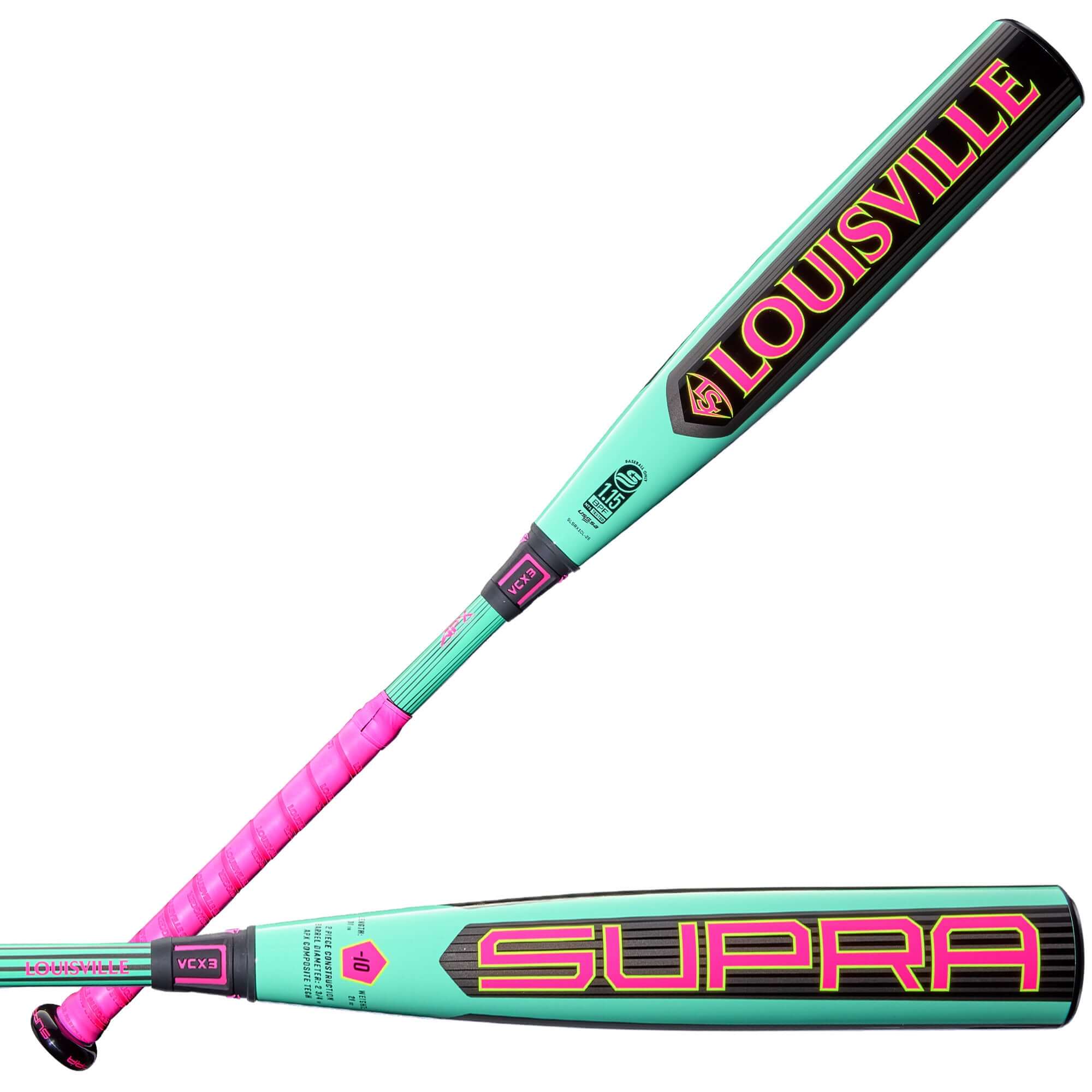2026 Louisville Slugger Supra™ 2 ¾” (-10) USSSA Baseball Bat
