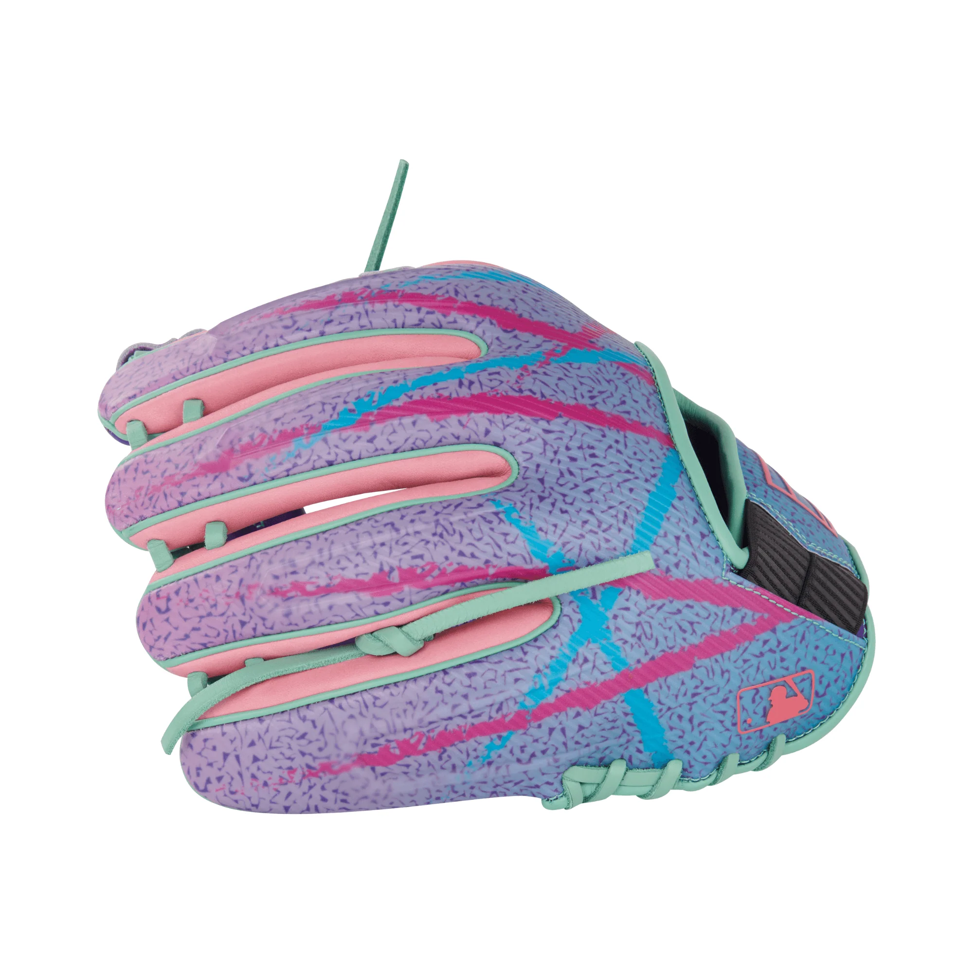 2026 Rawlings REV1X Series Baseball Glove 11.75" Purple/Mint/Pink - Image 4