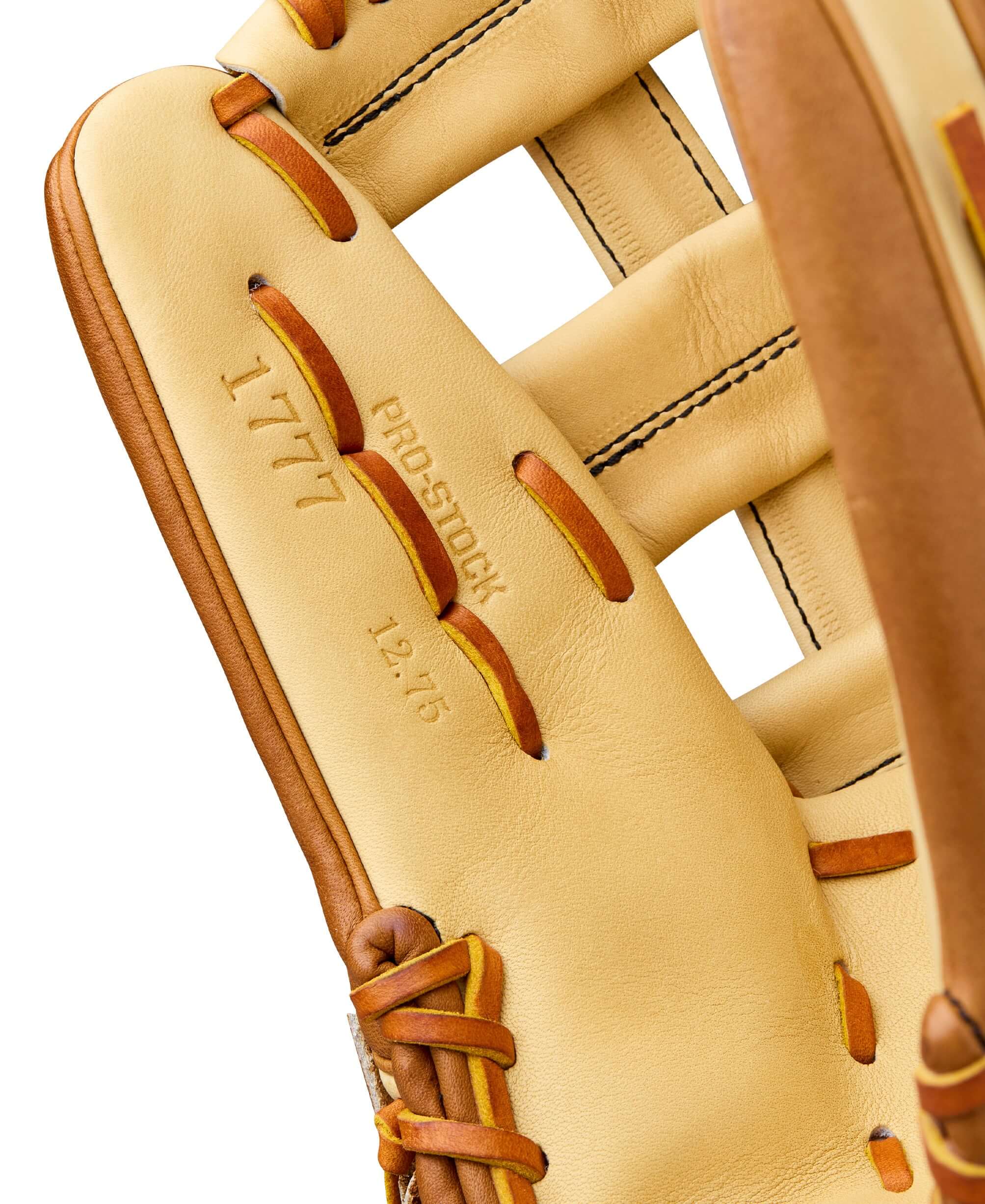 2026 Wilson A2000 Classic Series 1777 12.75" Blonde/Saddle Tan LHT - Image 3