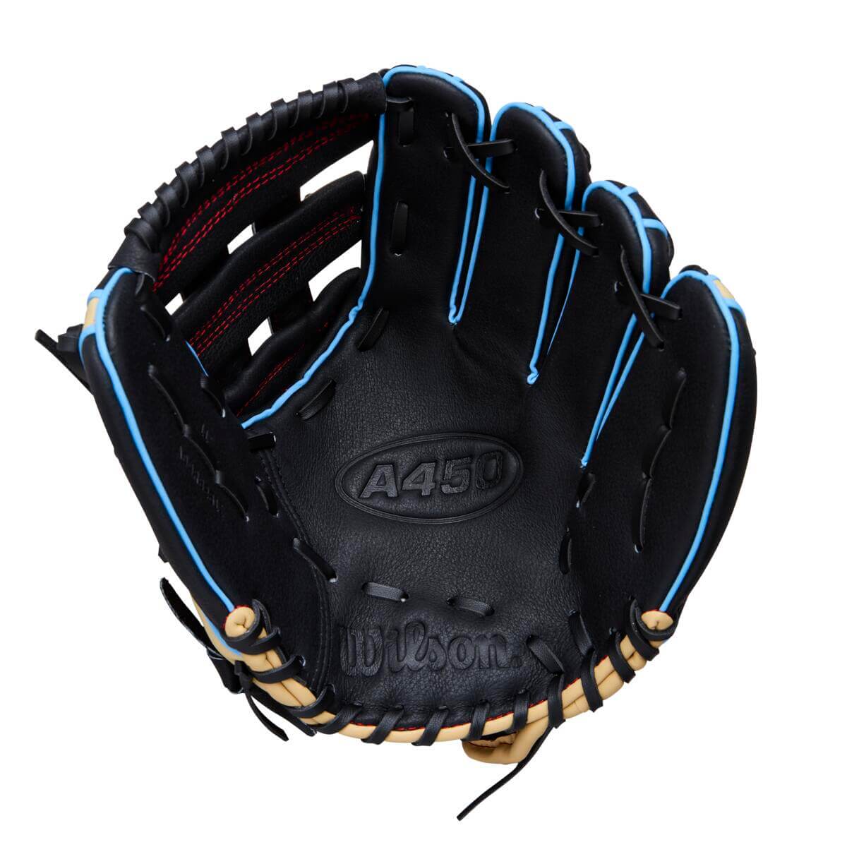 2026 Wilson A450 11" Black/Blonde/Cool Blue/Red - Image 3
