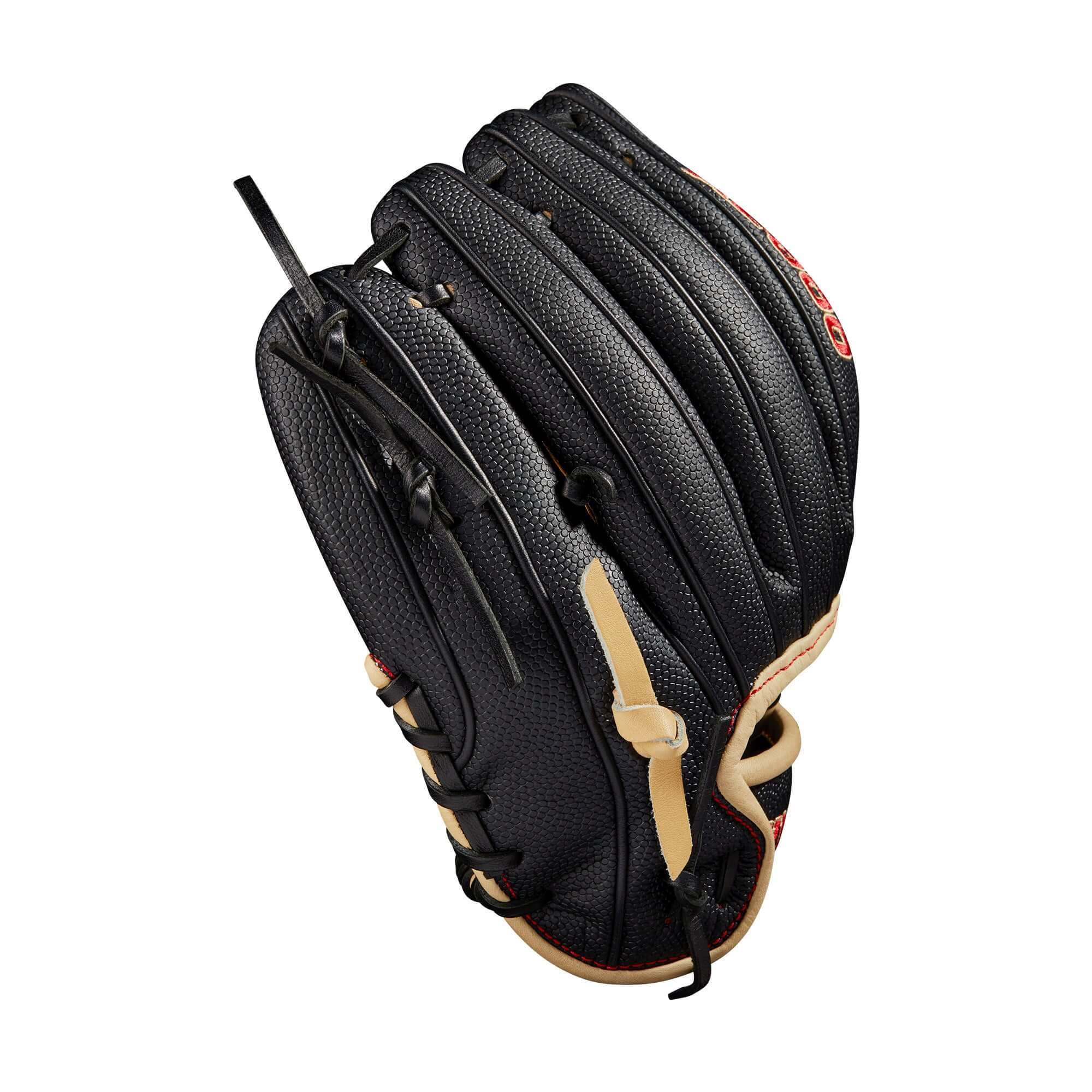 Wilson A2000 PFX2SS 11" Pedroia Fit Infield Baseball Glove Black/Blonde - Image 7