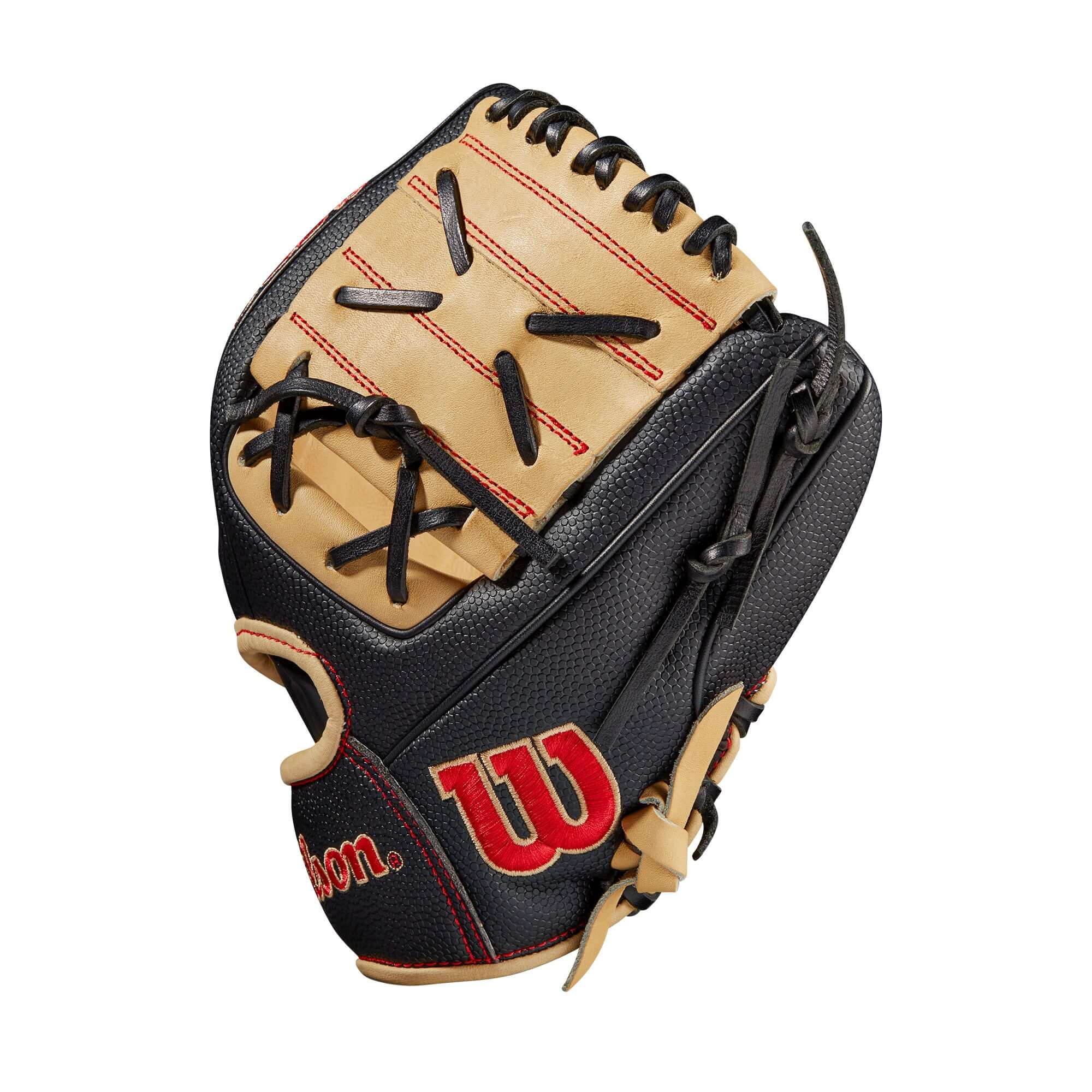 Wilson A2000 PFX2SS 11" Pedroia Fit Infield Baseball Glove Black/Blonde - Image 8