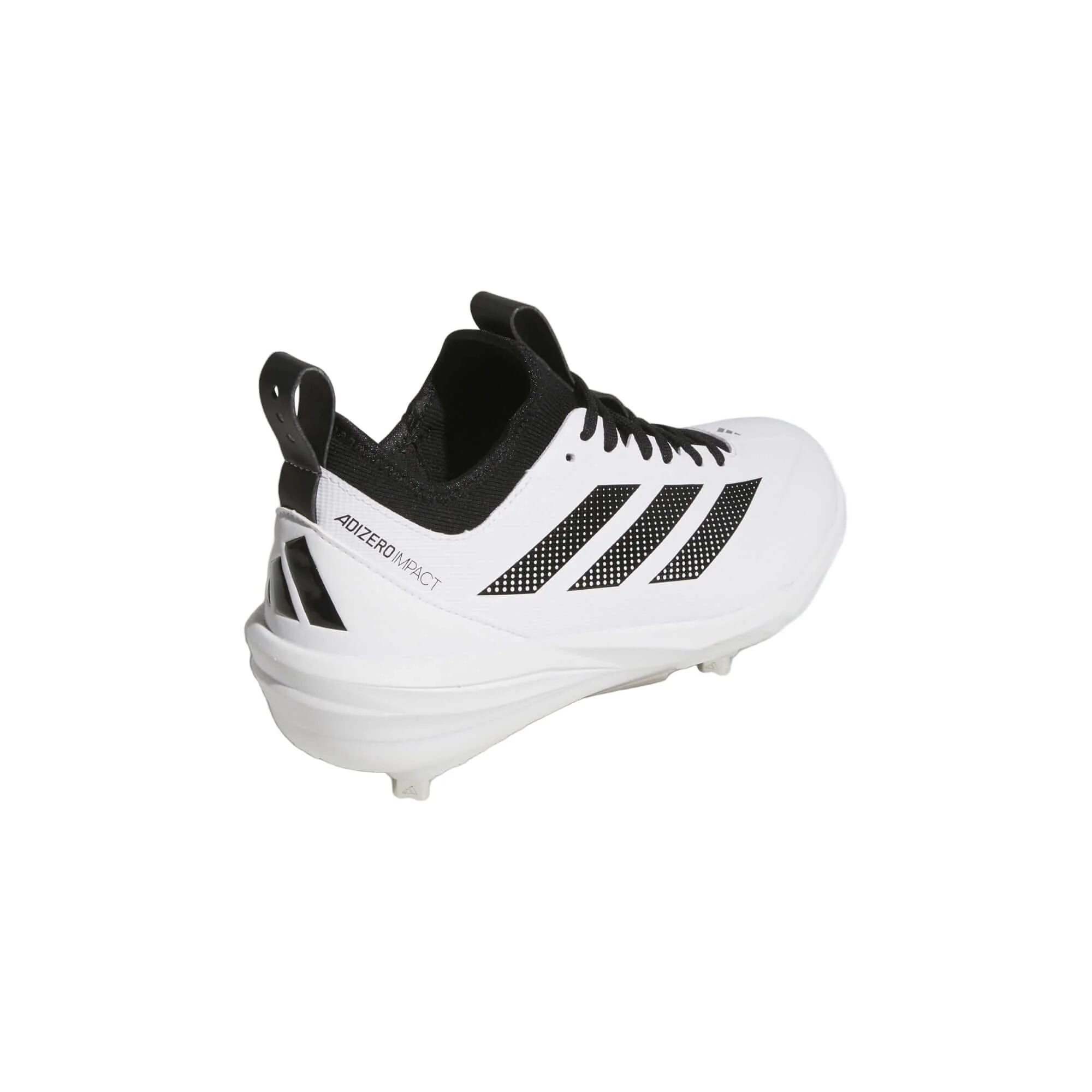 Adidas Adizero Impact 2.0 Baseball Cleats - White - Image 3