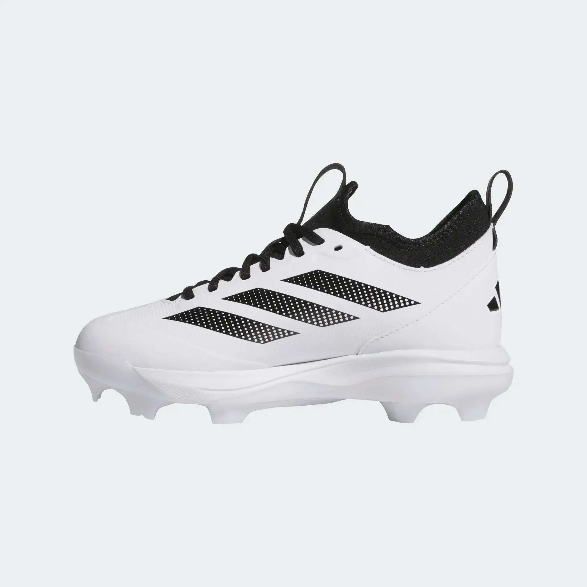 Adidas Adizero Impact 2.0 TPU Baseball Cleats Kids - White - Image 4