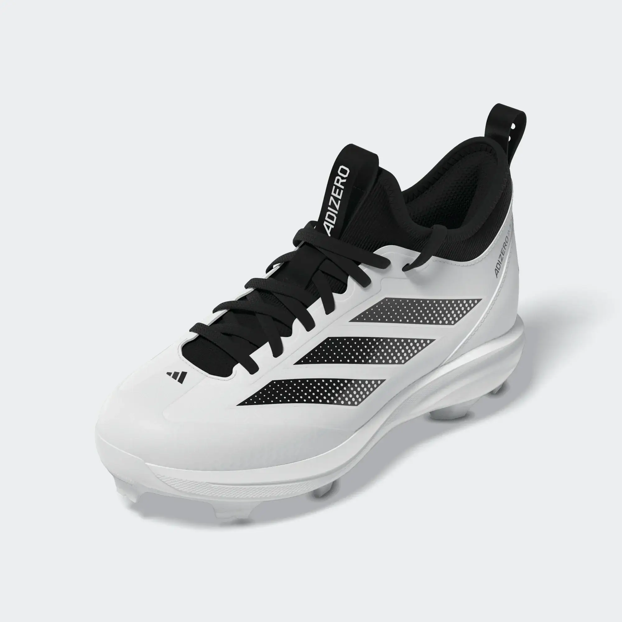 Adidas Adizero Impact 2.0 TPU Baseball Cleats Kids - White - Image 9