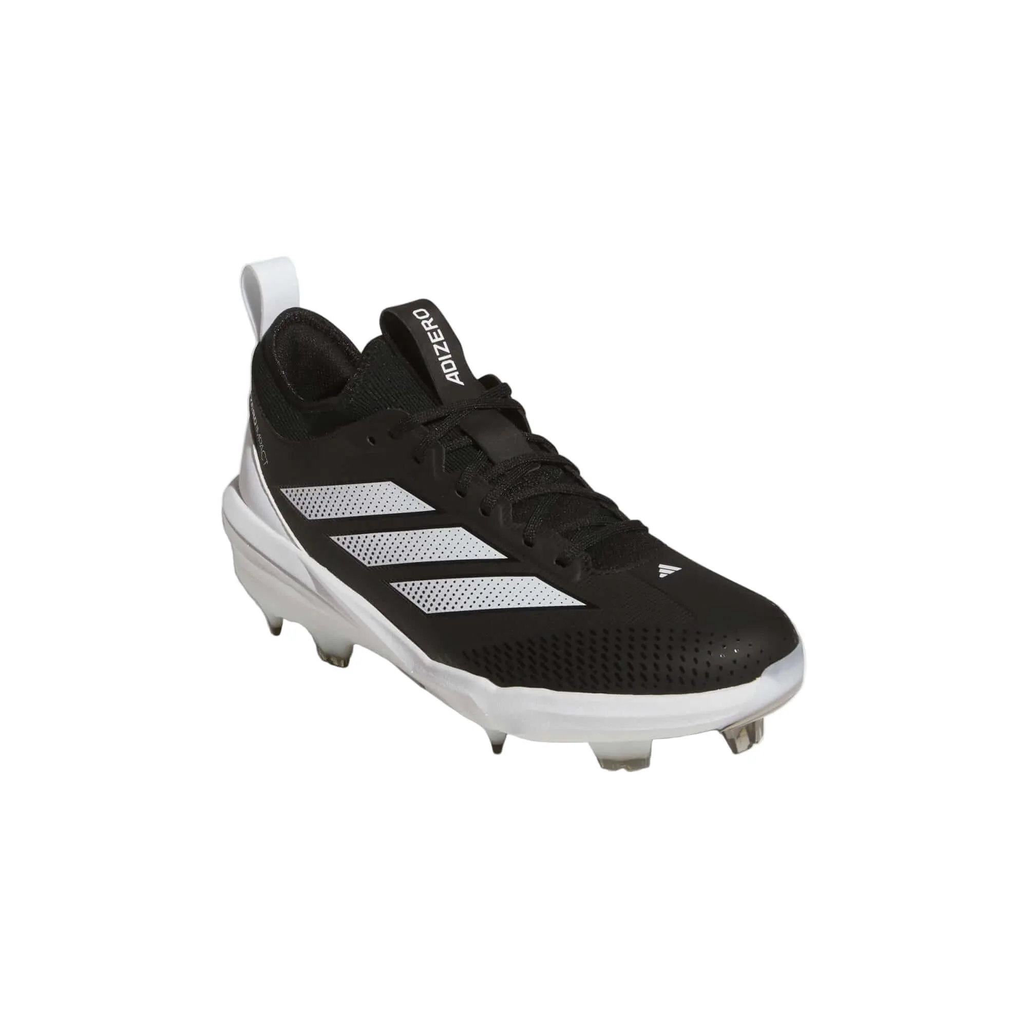 Adidas Adizero Impact 2.0 TPU Cleats - Core Black/Cloud White - Image 4