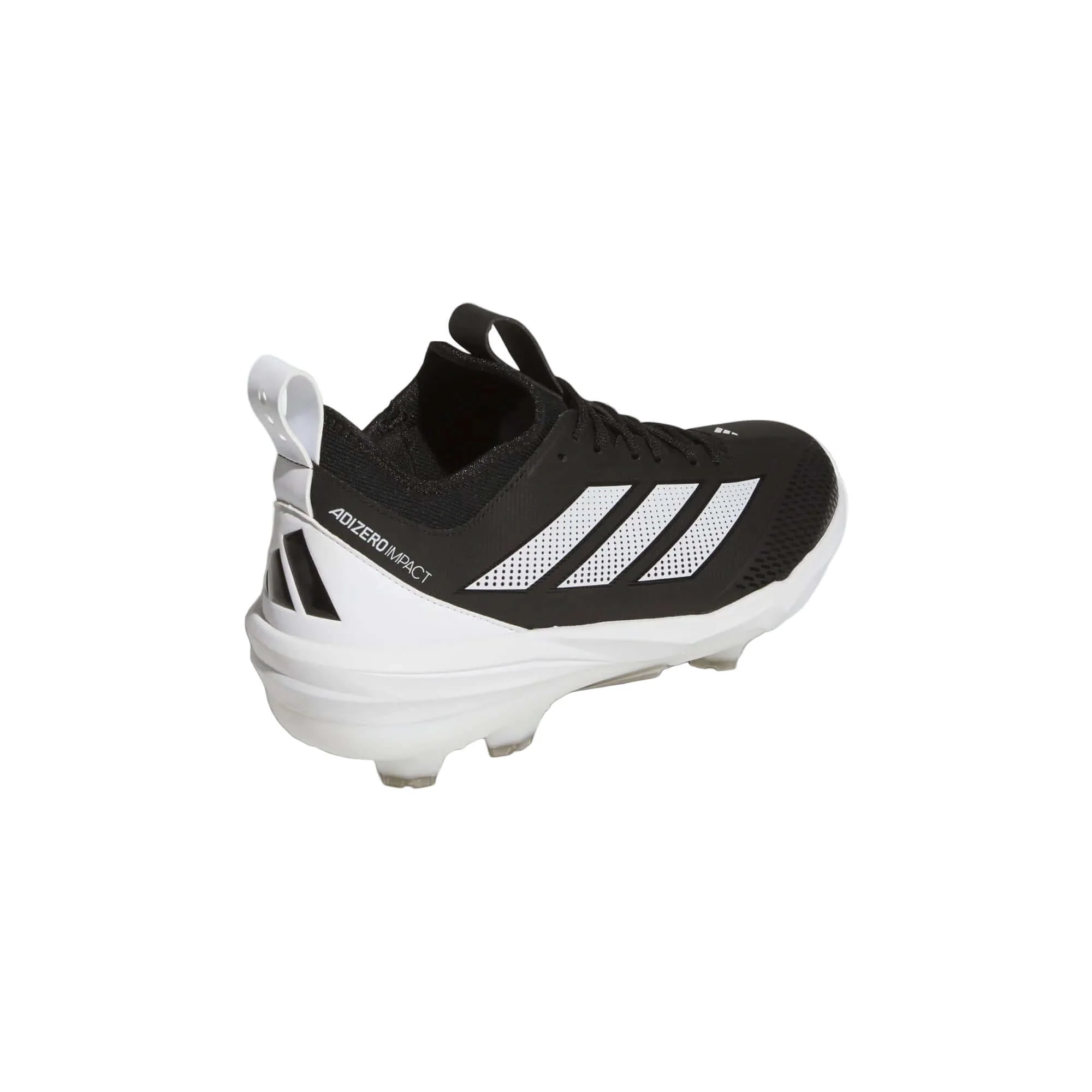 Adidas Adizero Impact 2.0 TPU Cleats - Core Black/Cloud White - Image 5
