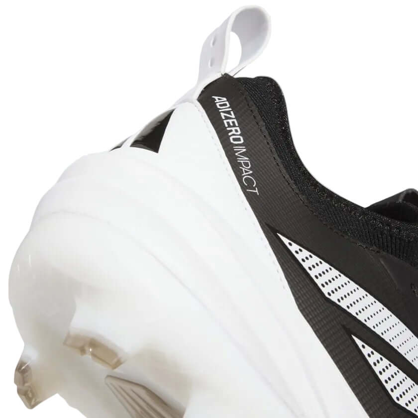 Adidas Adizero Impact 2.0 TPU Cleats - Core Black/Cloud White - Image 7
