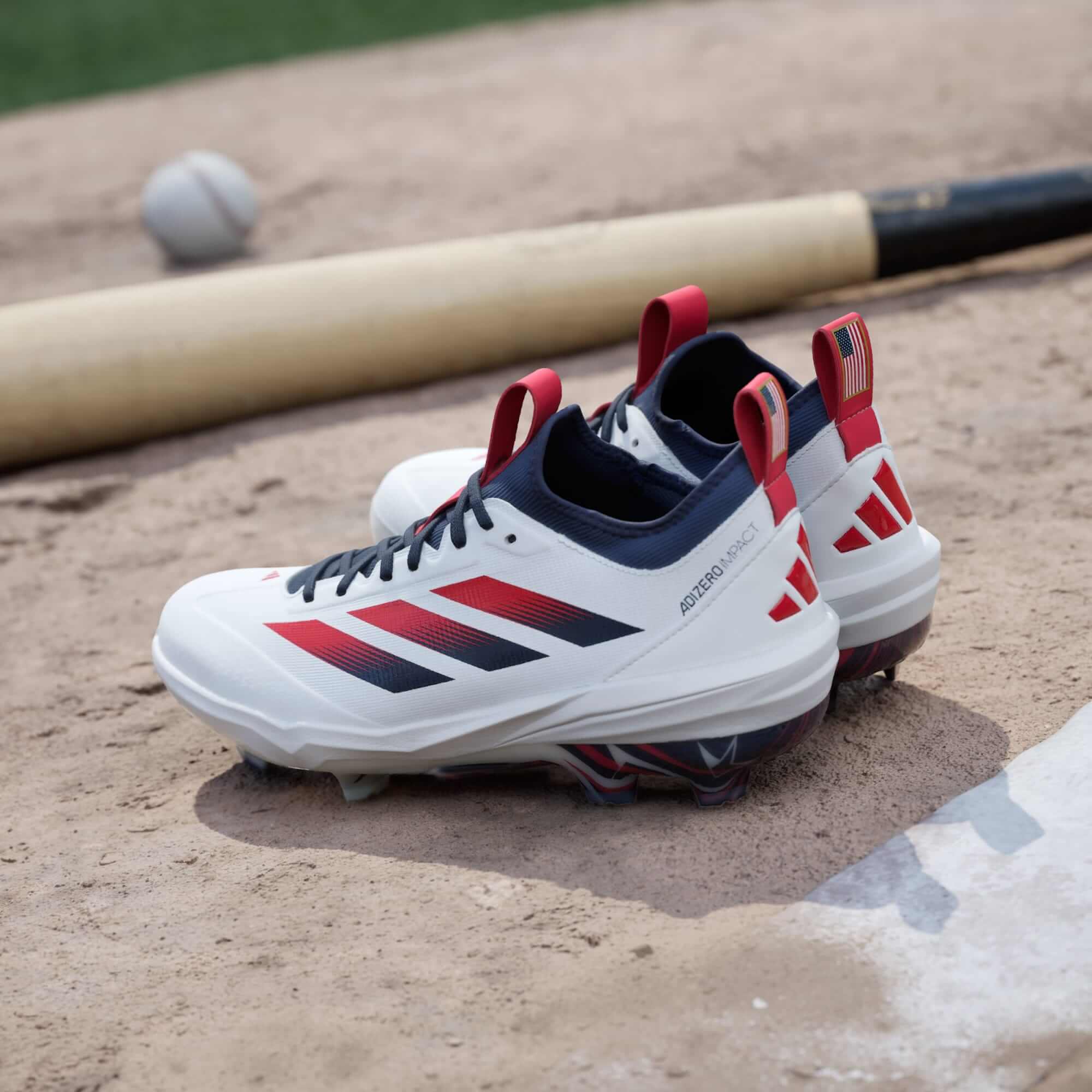 Adidas Adizero Impact TPU 2.0 USA Men's Baseball Cleats - Image 4