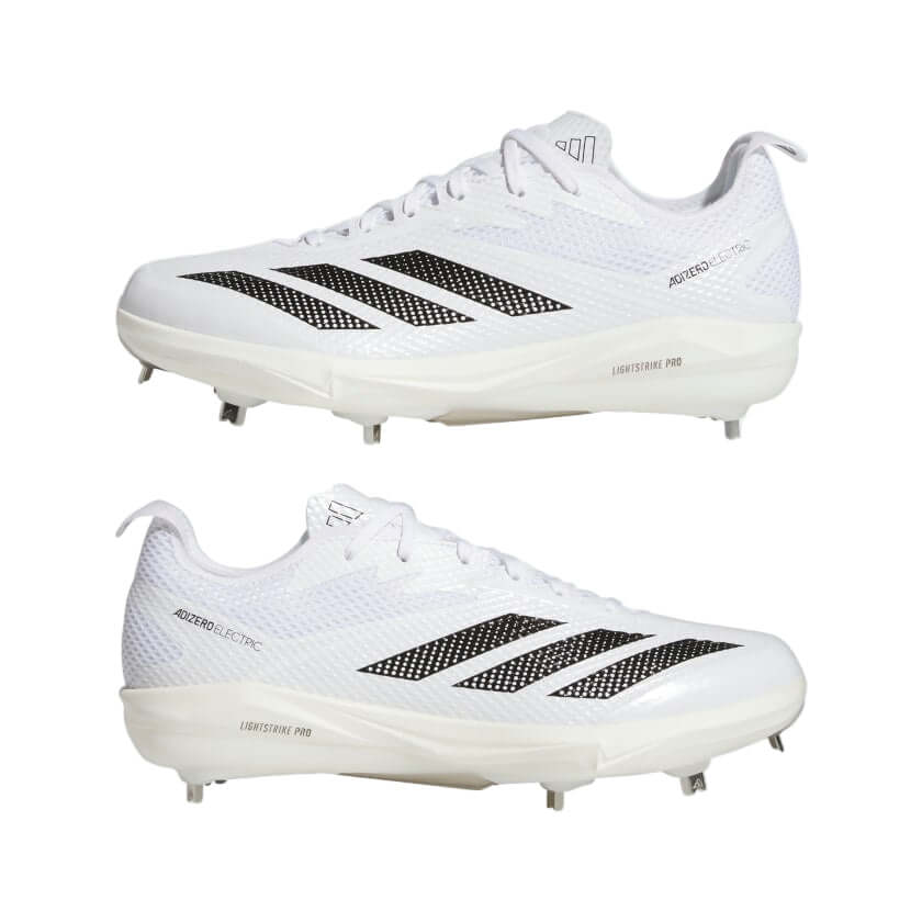 Adizero Electric 2.0 Baseball Cleats - White - Image 7