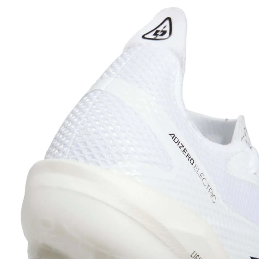 Adizero Electric 2.0 Baseball Cleats - White - Image 8