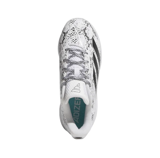 Adizero Electric 2.0 TPU Baseball Cleats - White - Image 5