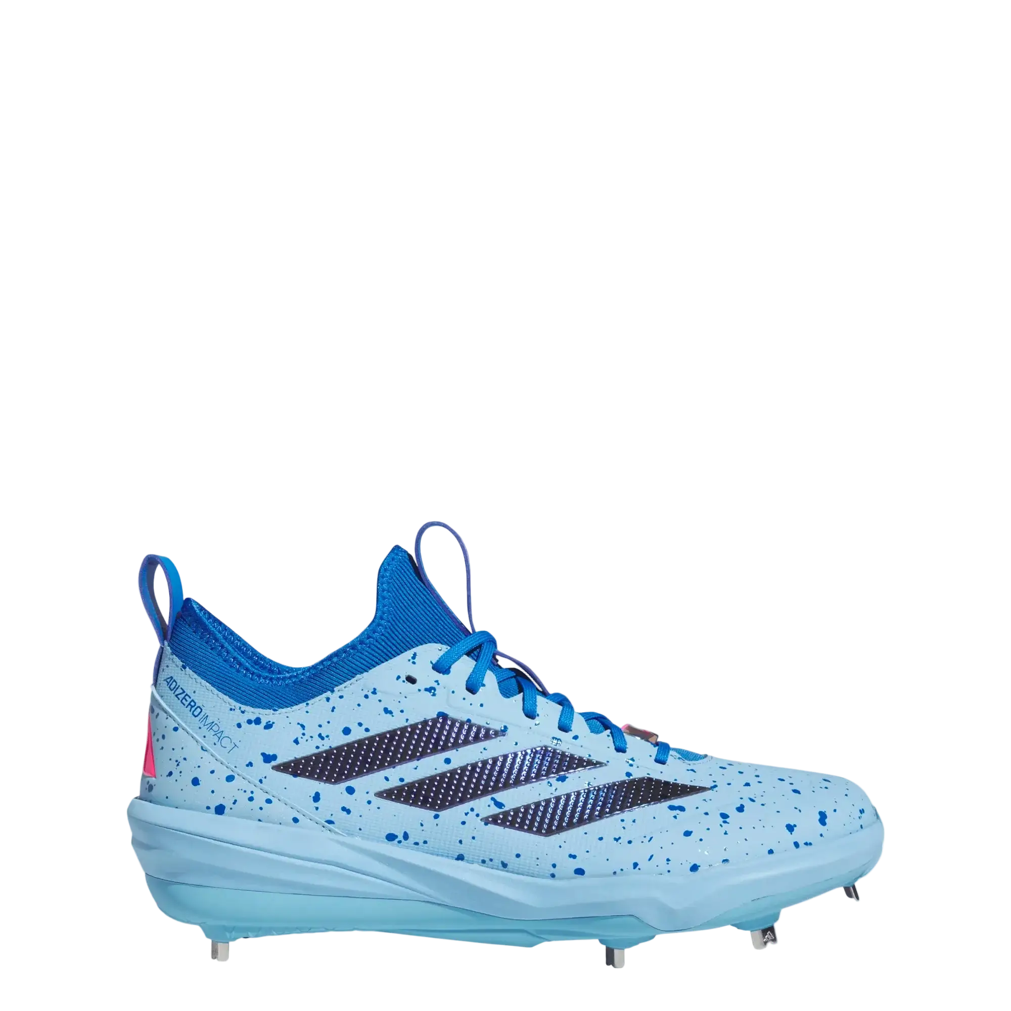 Adizero Impact 2.0 Shades Baseball Cleats - Blue - Image 2