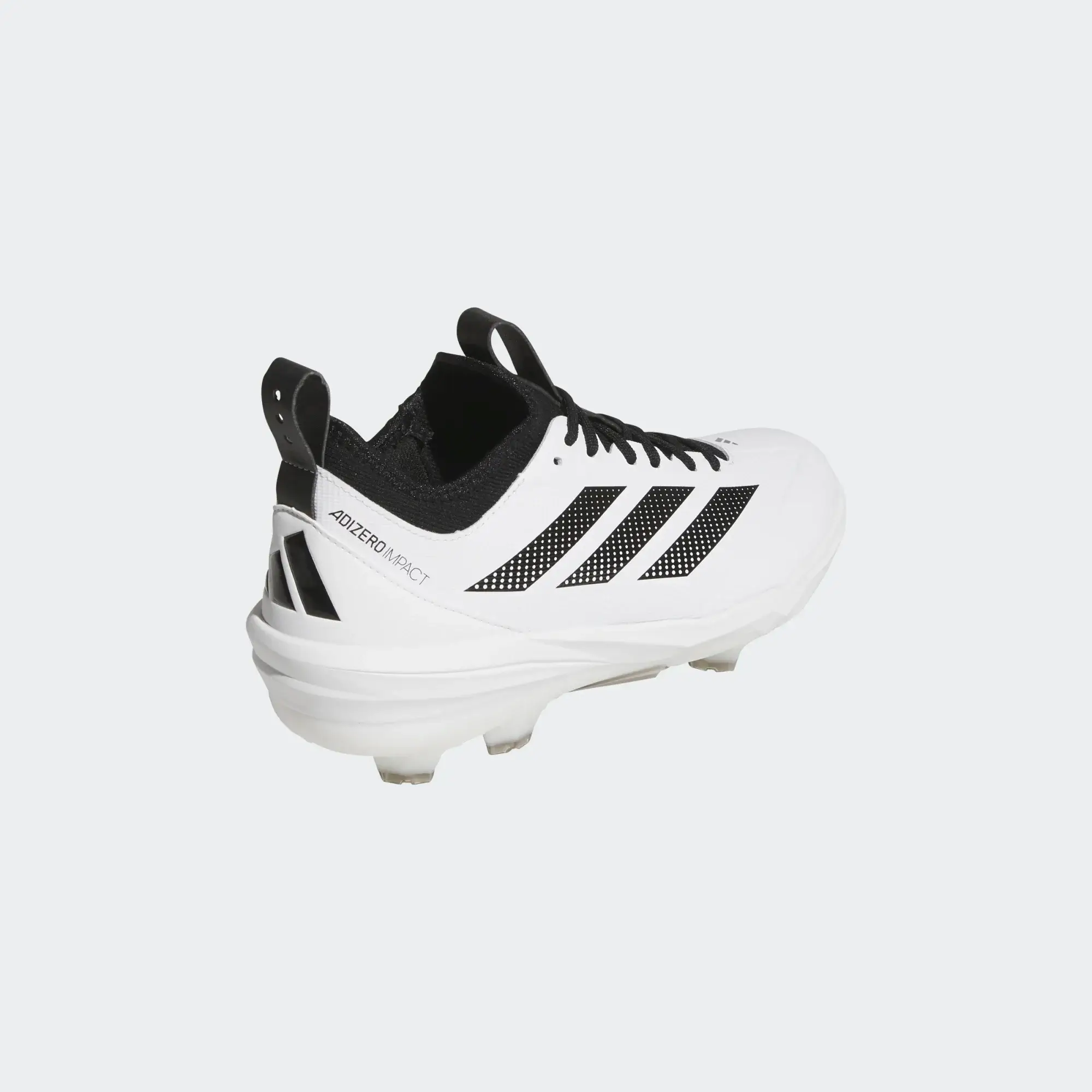 Adidas Adizero Impact TPU 2.0 Baseball Cleats - White - Image 5