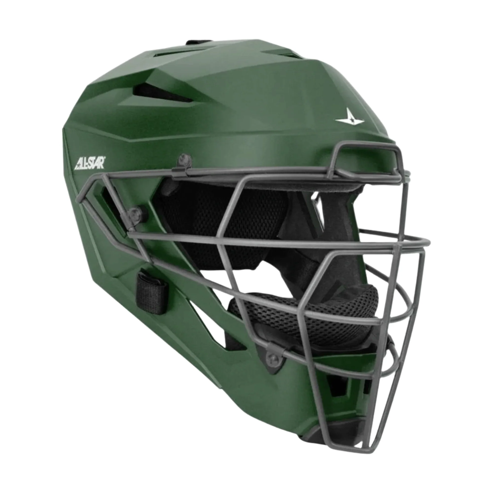 All-Star Adult MVP PRO Catcher's Helmet w/ Deflexion Tech - Matte - Image 2
