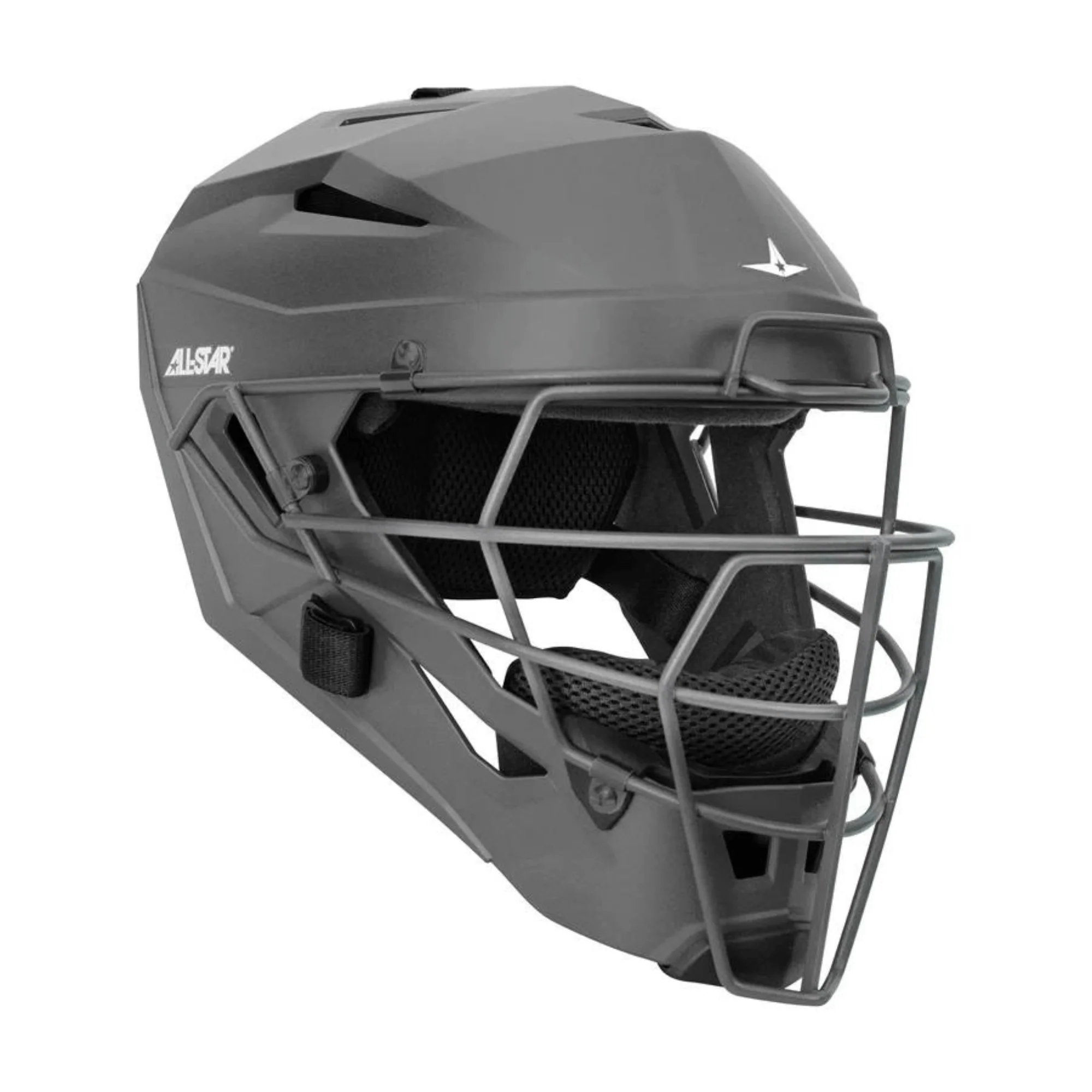 All-Star Adult MVP PRO Catcher's Helmet w/ Deflexion Tech - Matte - Image 3