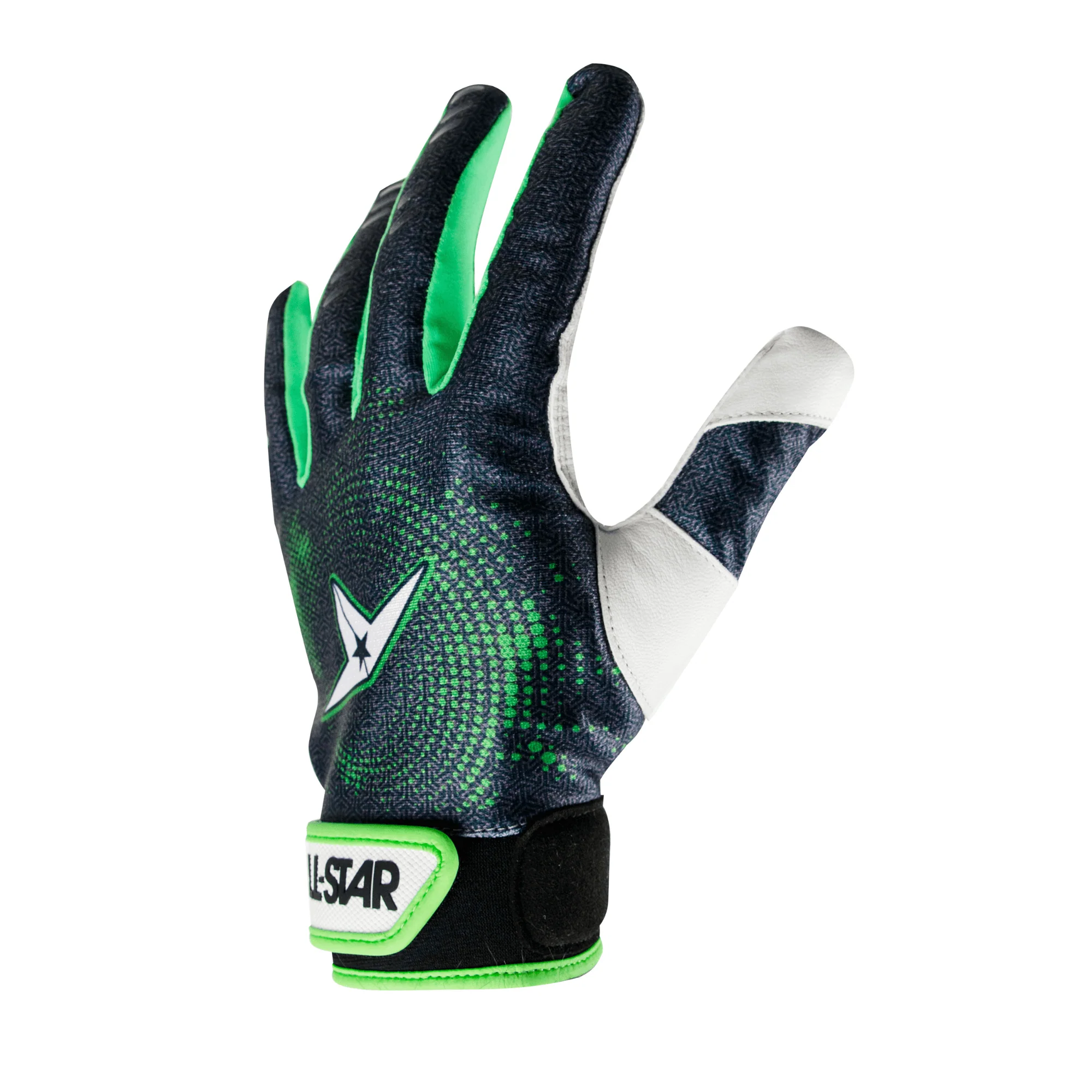 All-Star  Adult Protective Catcher's Inner Glove - Fingers Only - Image 3