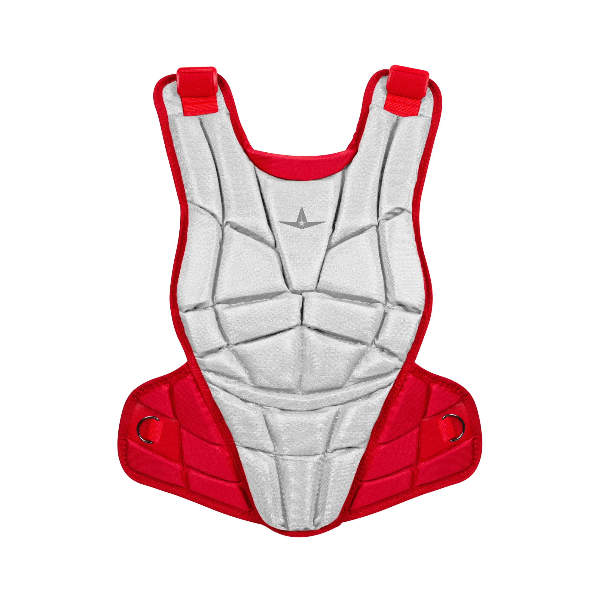 All-Star AFx Fastpitch Softball Chest Protector WH/SC - Image 4