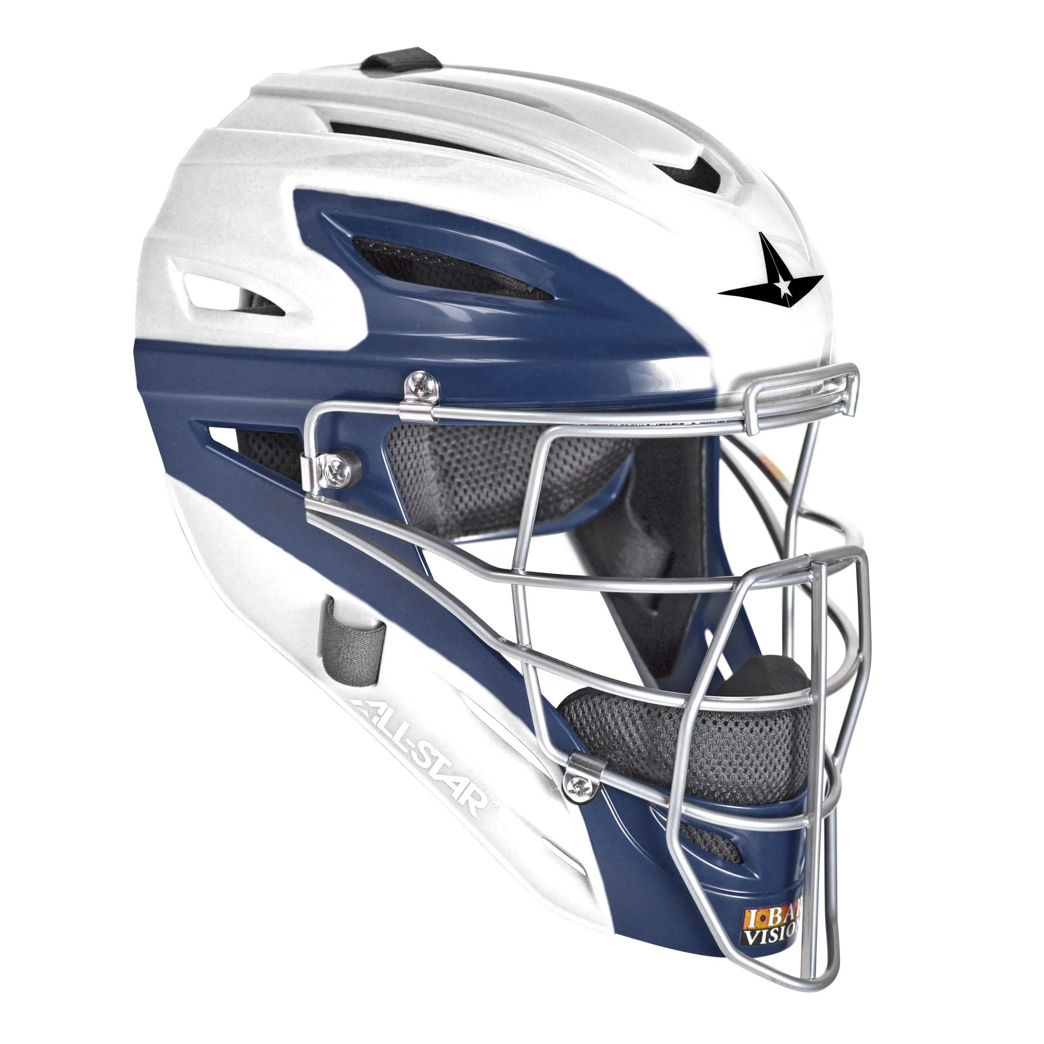 All-Star AFx Fastpitch Helmet WH/NA - Image 2