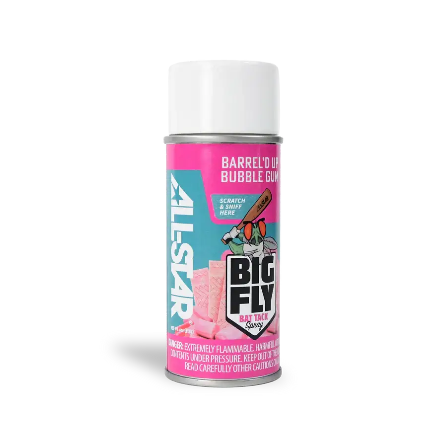 All-Star Big Fly Scented Bat Grip Spray - Bubble Gum - Image 2