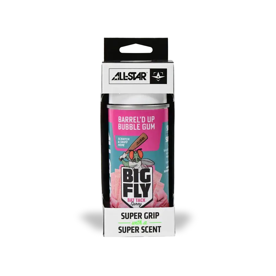 All-Star Big Fly Scented Bat Grip Spray - Bubble Gum - Image 3