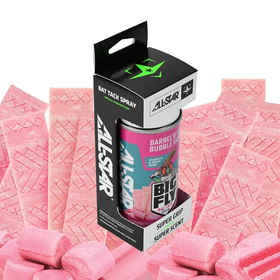 All-Star Big Fly Scented Bat Grip Spray - Bubble Gum - Image 4